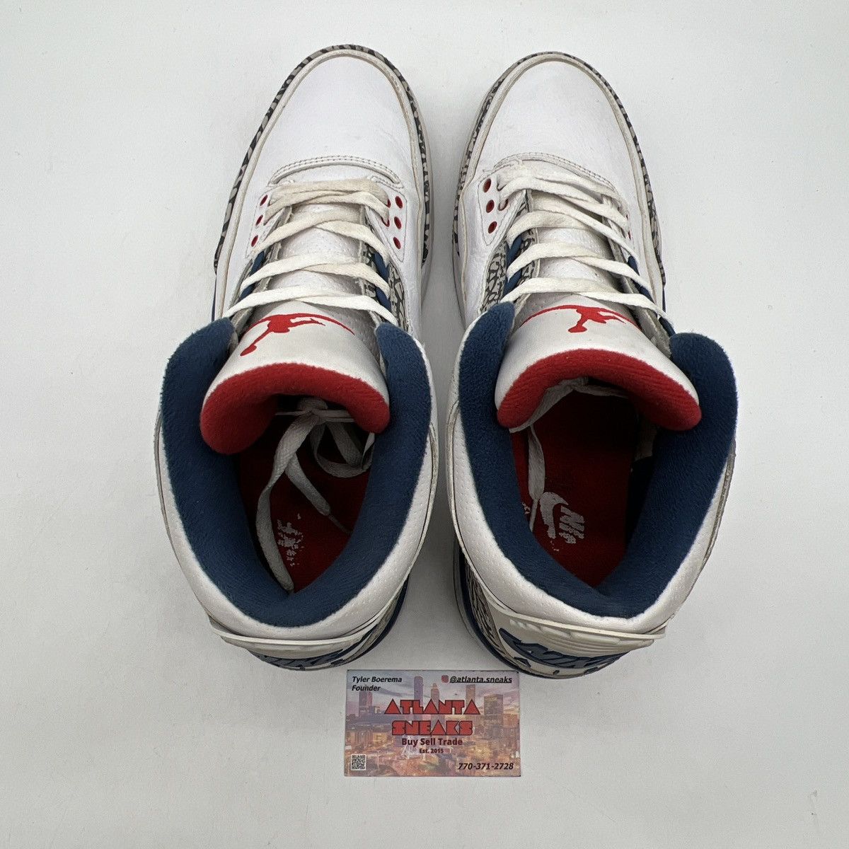 Jordan Brand Air Jordan 3 true blue Size US 13 / EU 46 - 6 Thumbnail
