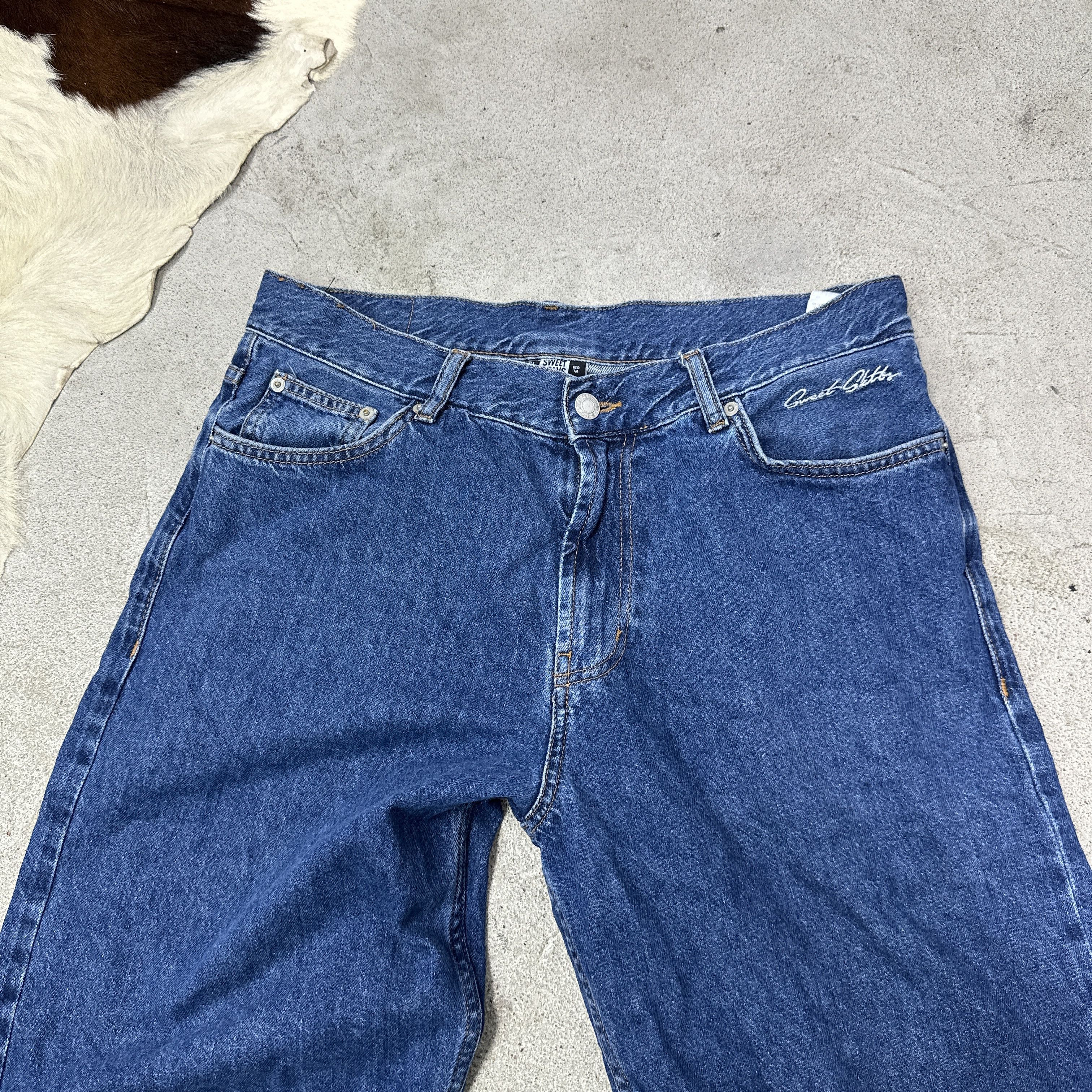 Vintage Vintage Denim Sweet Skateboarding Company Jeans Y2K Size 26" / US 2 / IT 38 - 3 Thumbnail
