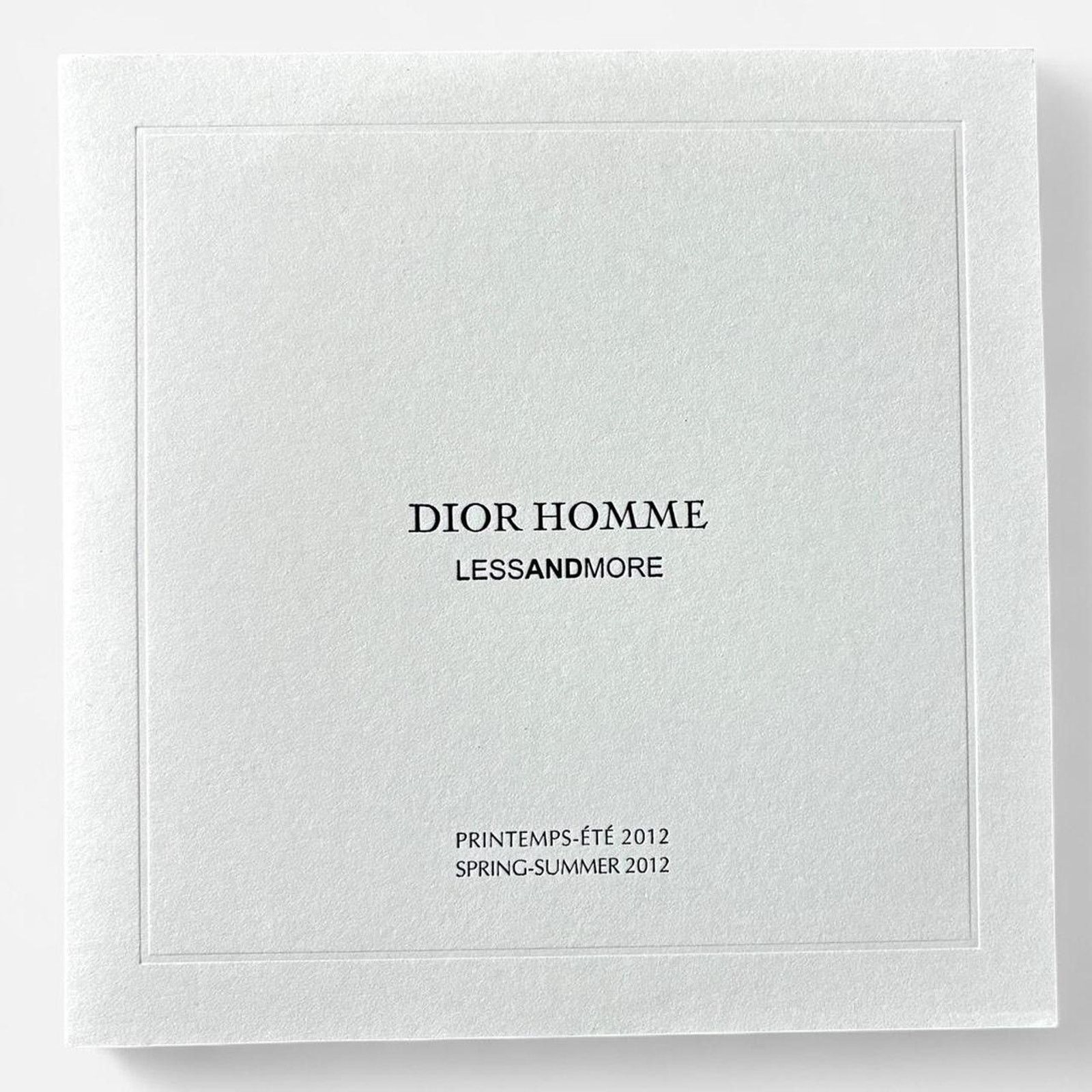 Dior × Hedi Slimane × Kris Van Assche DIOR HOMME spring summer 2012 CD Size ONE SIZE - 2 Thumbnail