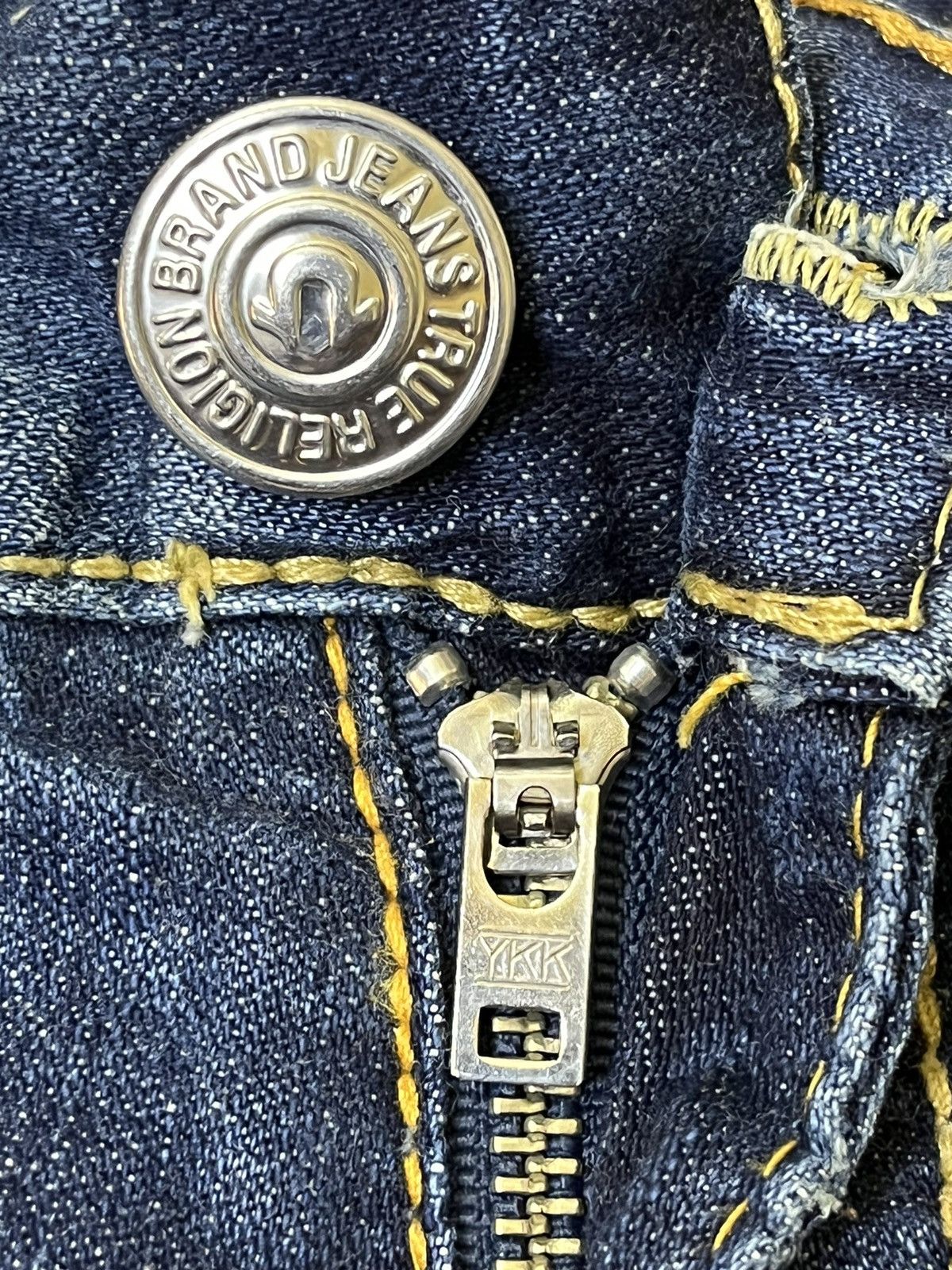True Religion 🔥FLARE🔥TRUE RELIGION JOEY BIG T FLARED JEANS Size US 34 / EU 50 - 17 Thumbnail