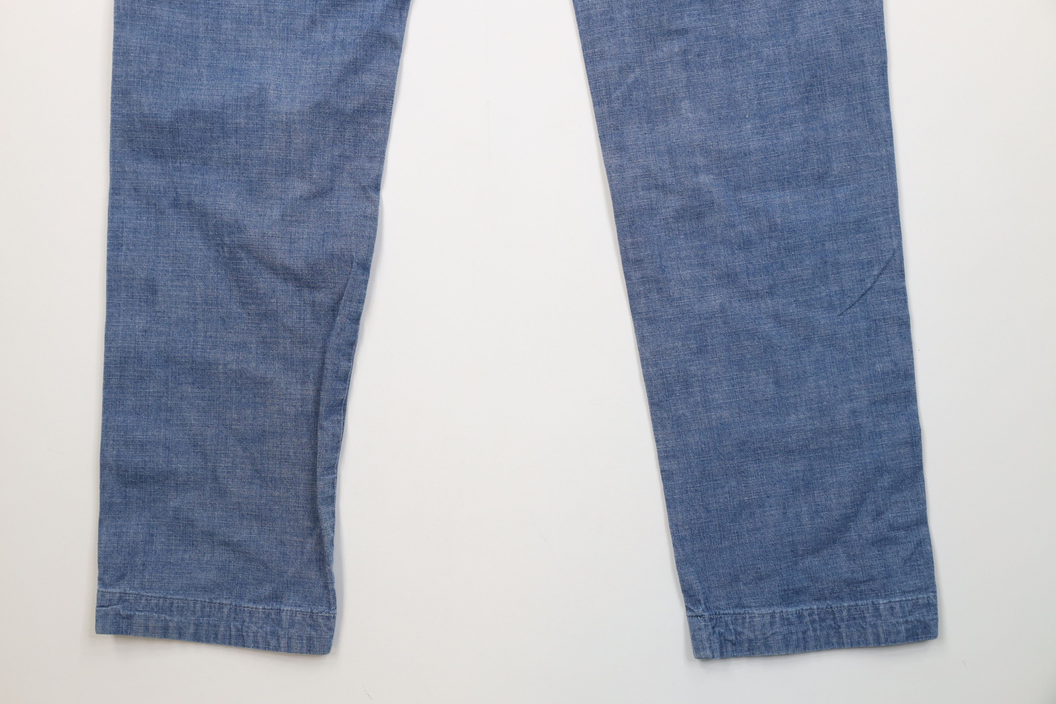 Abercrombie & Fitch Vintage Y2K Abercrombie & Fitch Langdon Slim Fit Pants Blue Size US 34 / EU 50 - 11 Thumbnail