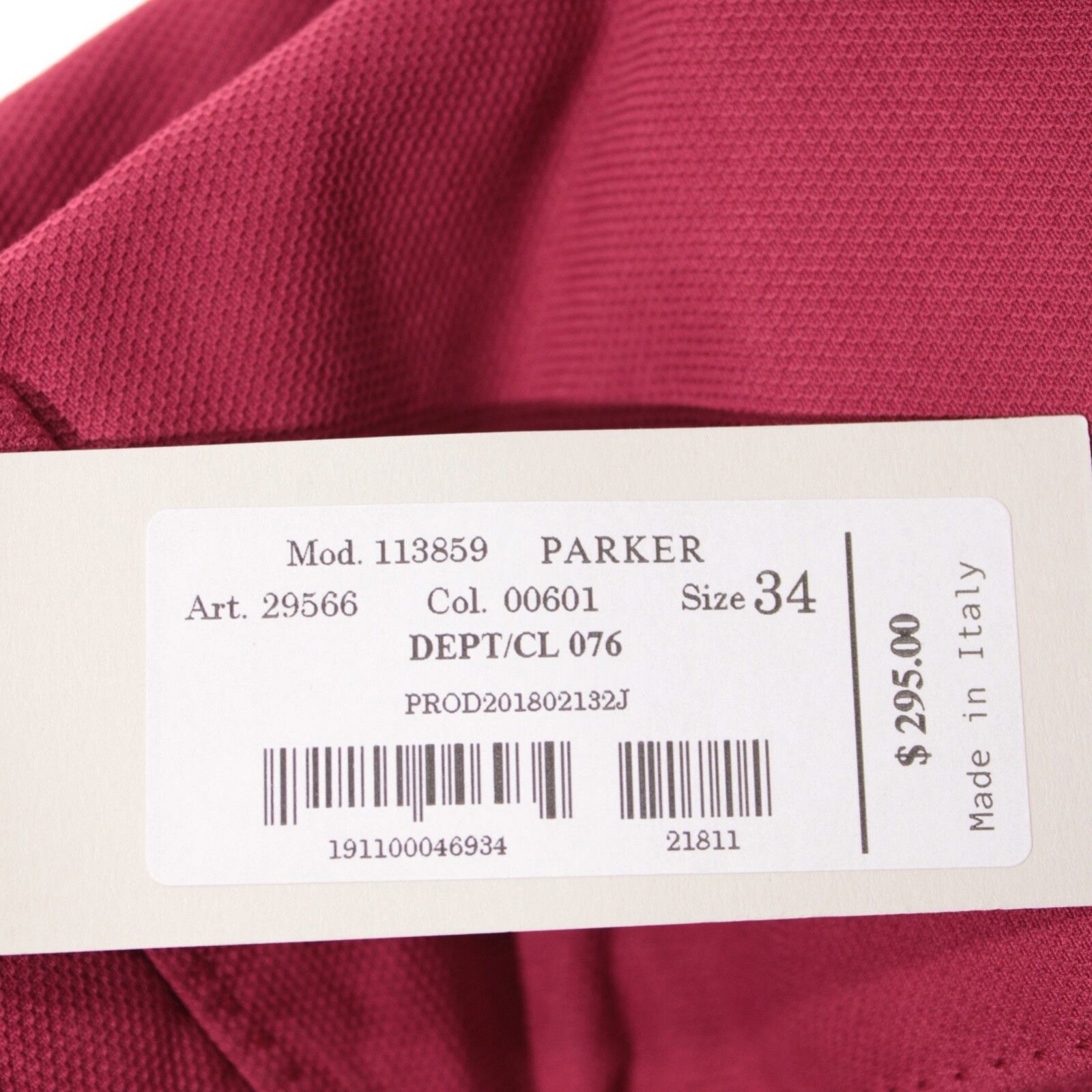 Zanella Zanella New with tags Chino Size 36 US In Red Size US 36 / EU 52 - 4 Thumbnail