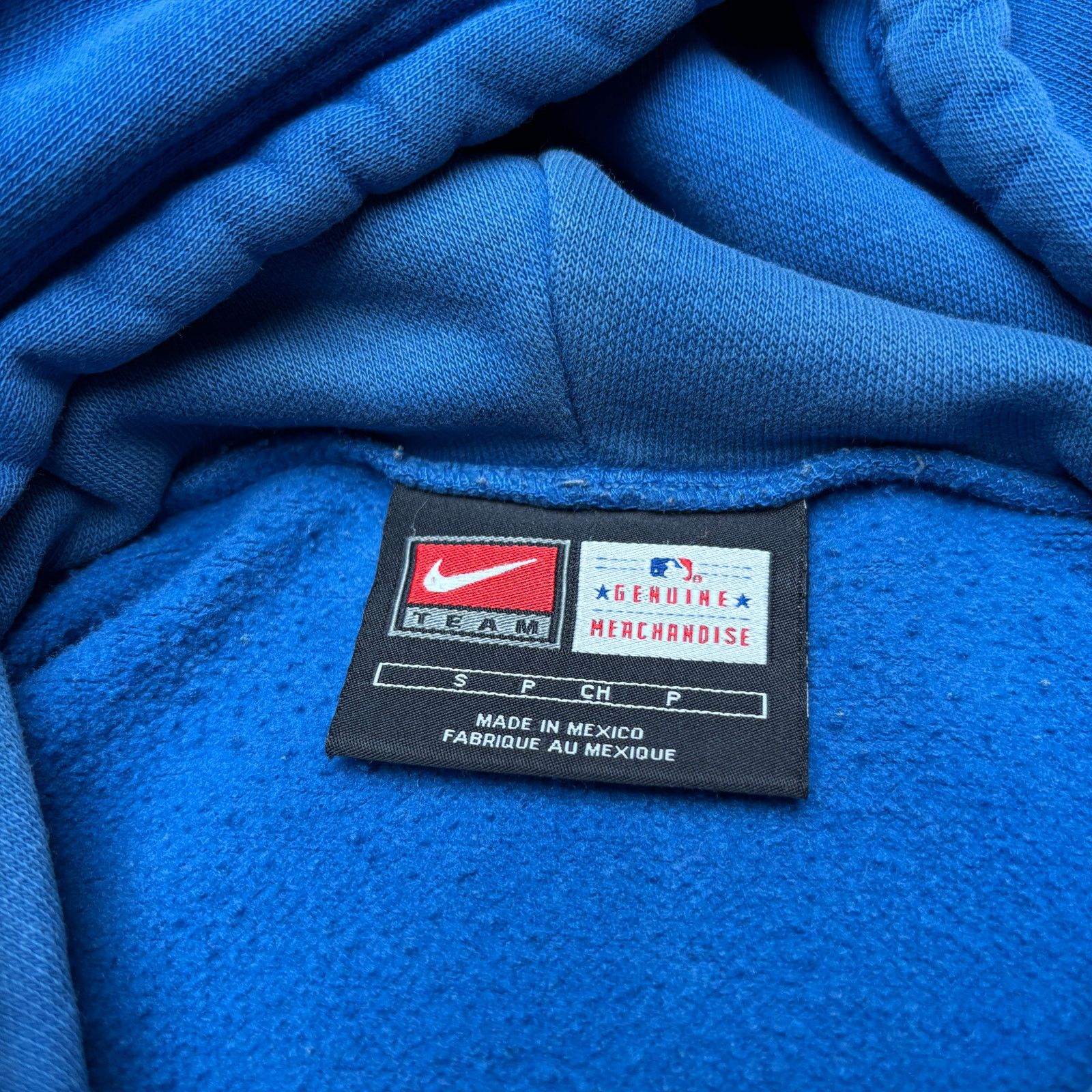Nike × Vintage Vintage Nike LA Dodgers Center Swoosh Hoodie Men's Small MLB Size US S / EU 44-46 / 1 - 4 Thumbnail