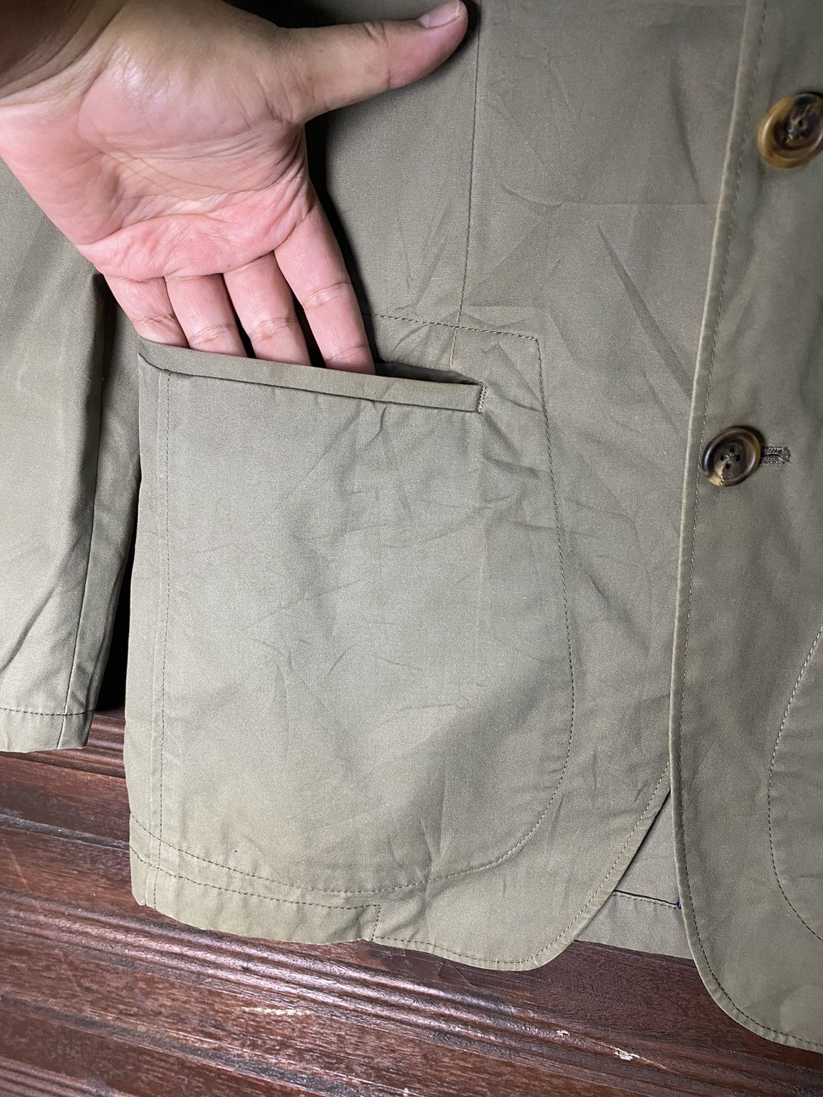 Designer × Paul Smith Vintage Paul Smith Cotton Blazer Size 40L - 5 Thumbnail