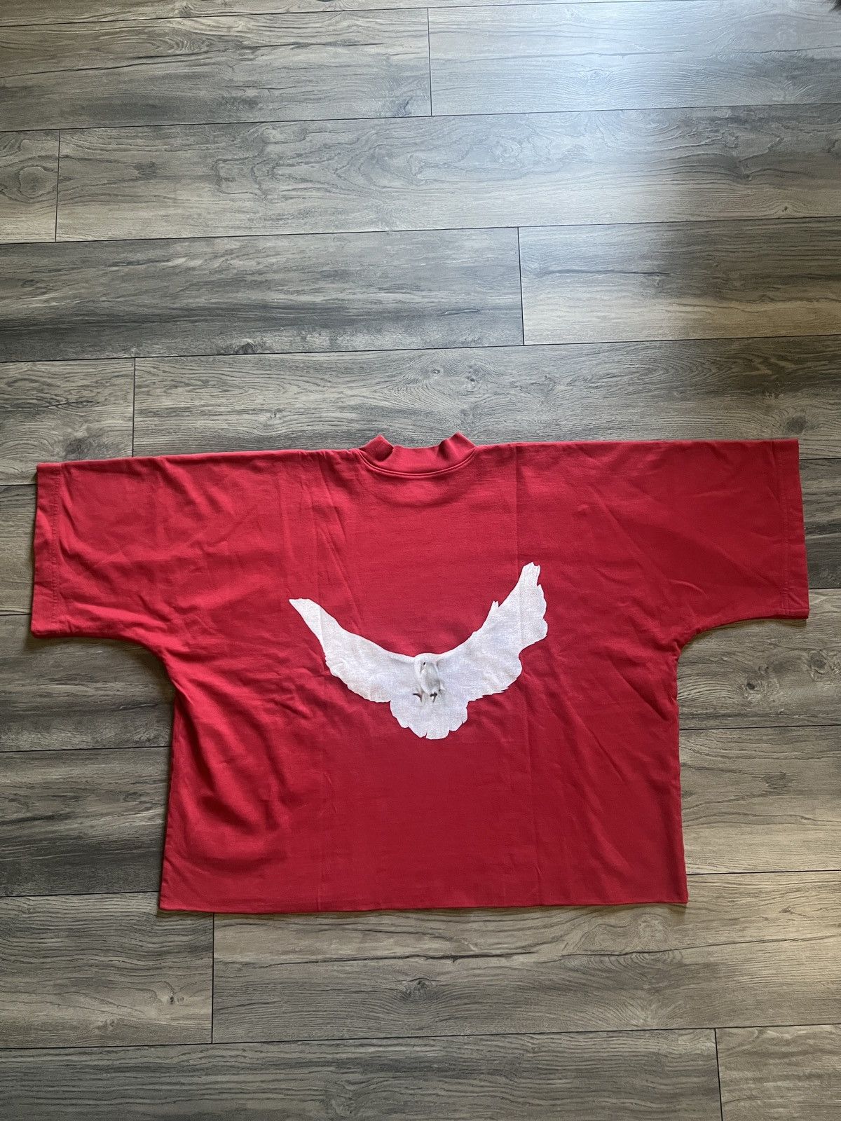 Gap Yeezy Gap Balenciaga Red Dove No Seam Tee | Grailed