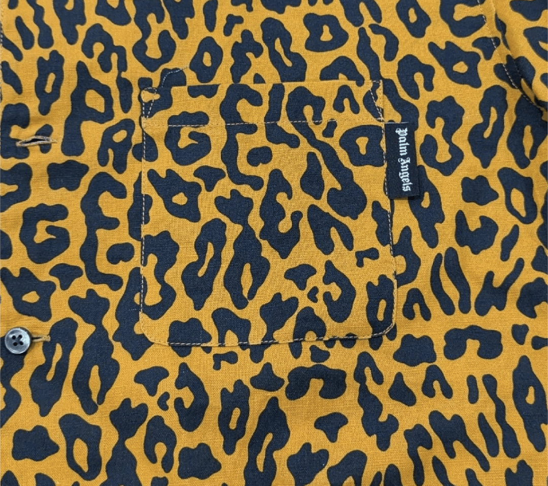 Palm Angels PALM ANGELS Cheetah Pattern Camp Shirt 46 US S Size US S / EU 44-46 / 1 - 3 Thumbnail