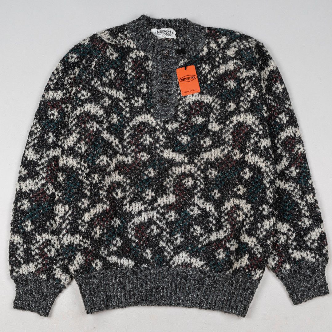 image of Missoni Multicolor Heavy Knit Small, Men's