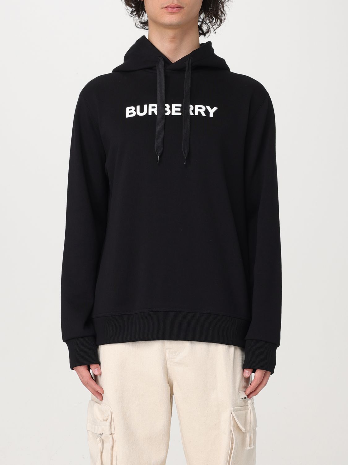 image of Burberry Sweatshirt Men Black (Size XL)