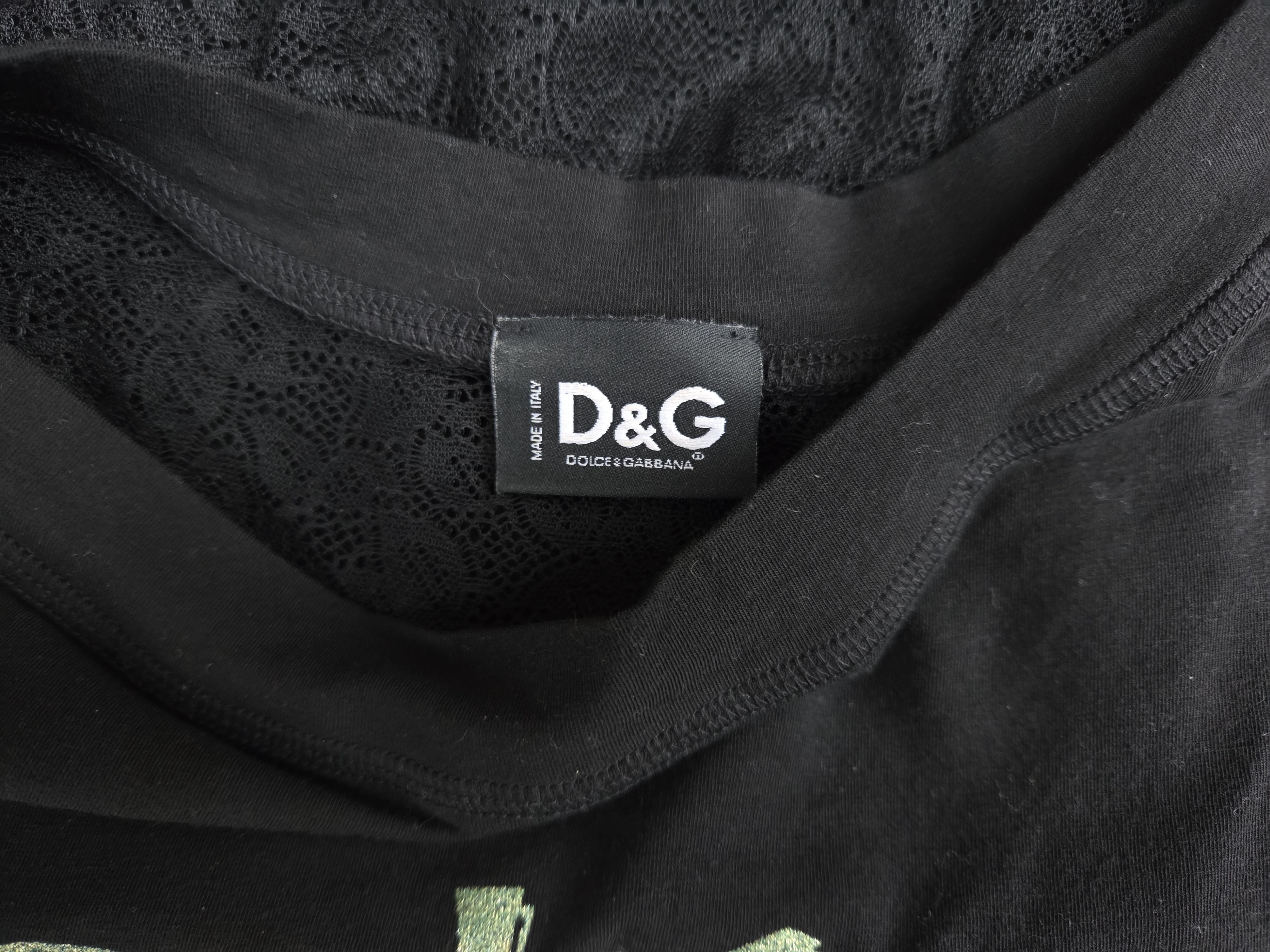 Dolce & Gabbana D&G "Fashion Talent" lace top Size S / US 4 / IT 40 - 5 Thumbnail