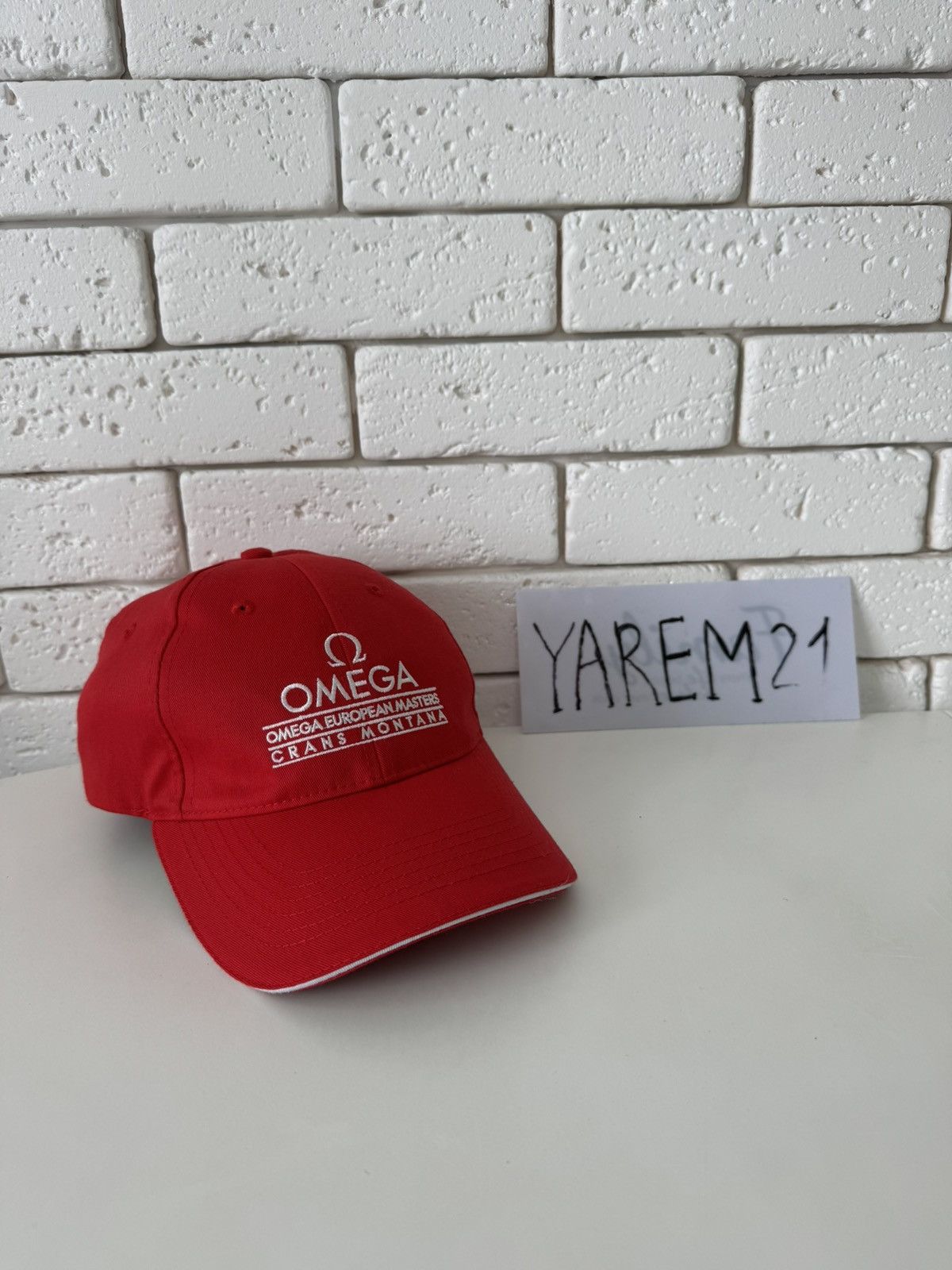 Omega Omega cap hat Size ONE SIZE - 1 Thumbnail