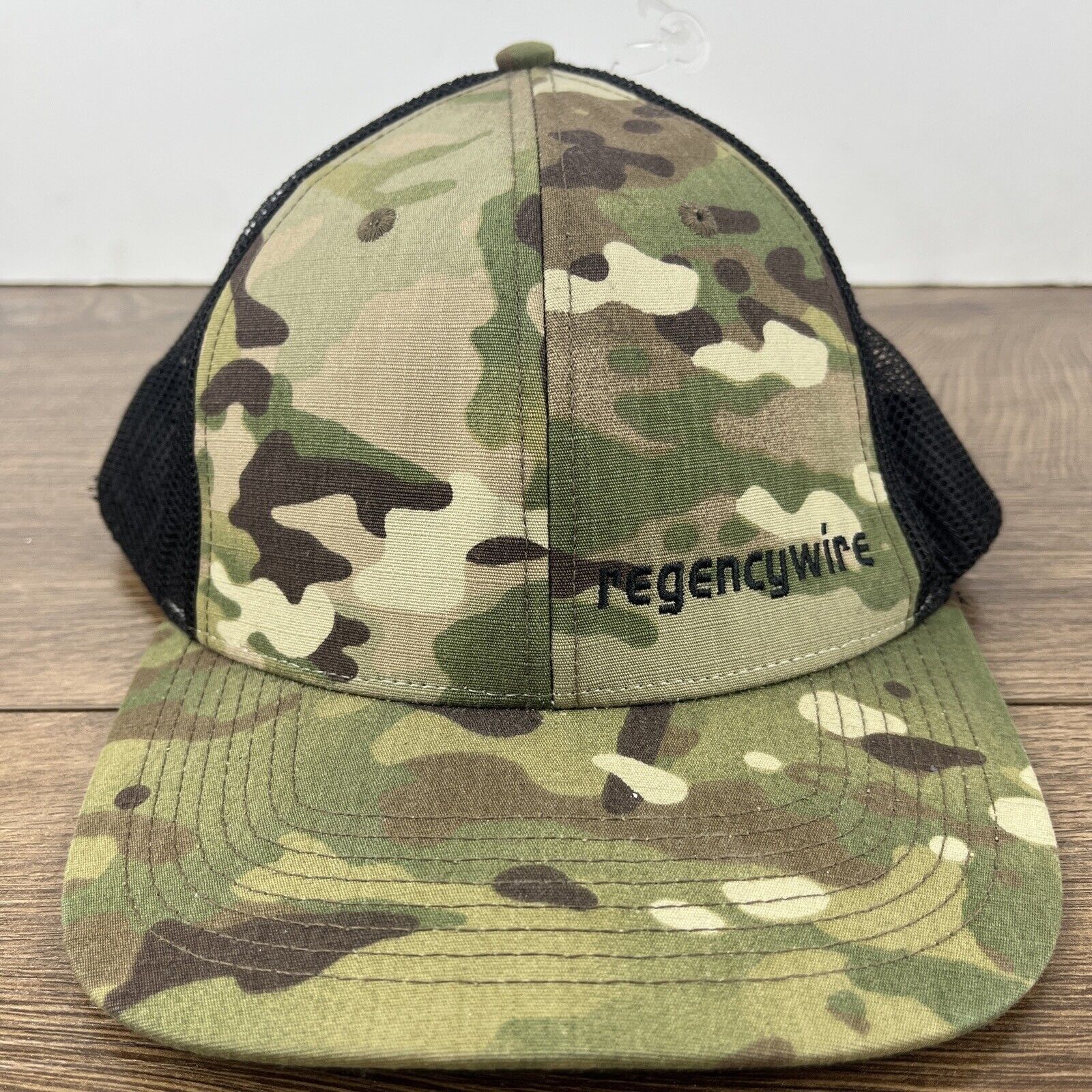 Other Regencywire Hat Regency Wire Camo Green Hat Adjustable Snapb Size ONE SIZE - 4 Thumbnail