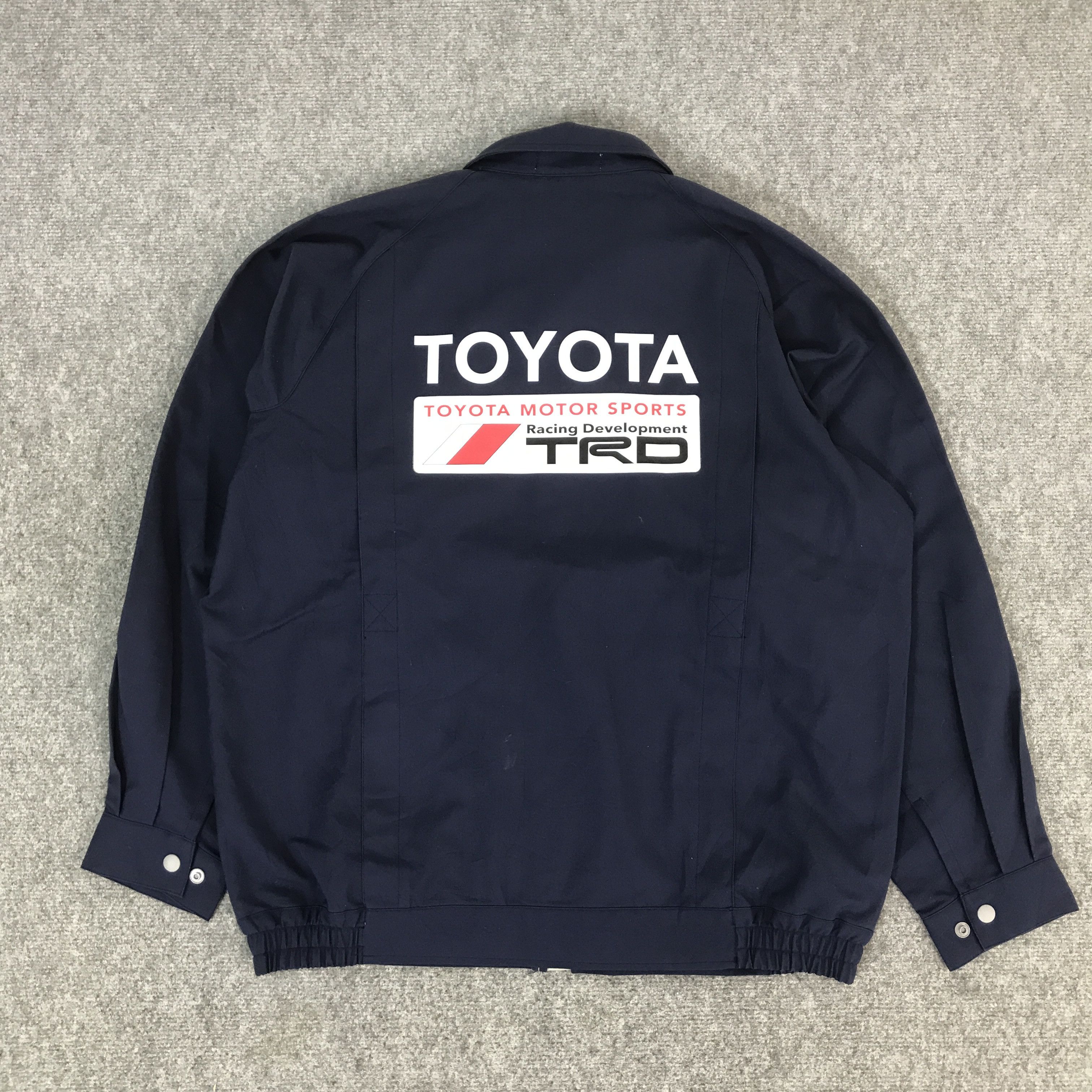 Japanese Brand TOYOTA TRD RACING MOTORSPORT CUSTOM JACKET Size US L / EU 52-54 / 3 - 1 Thumbnail