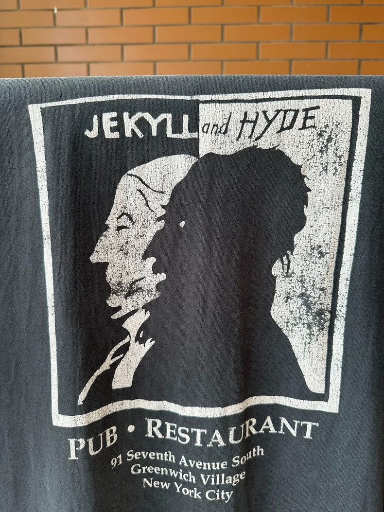 Vintage VintageTee 90s JEKYLL and Hyde 2505-Nextarrow Size US XL / EU 56 / 4 - 4 Thumbnail