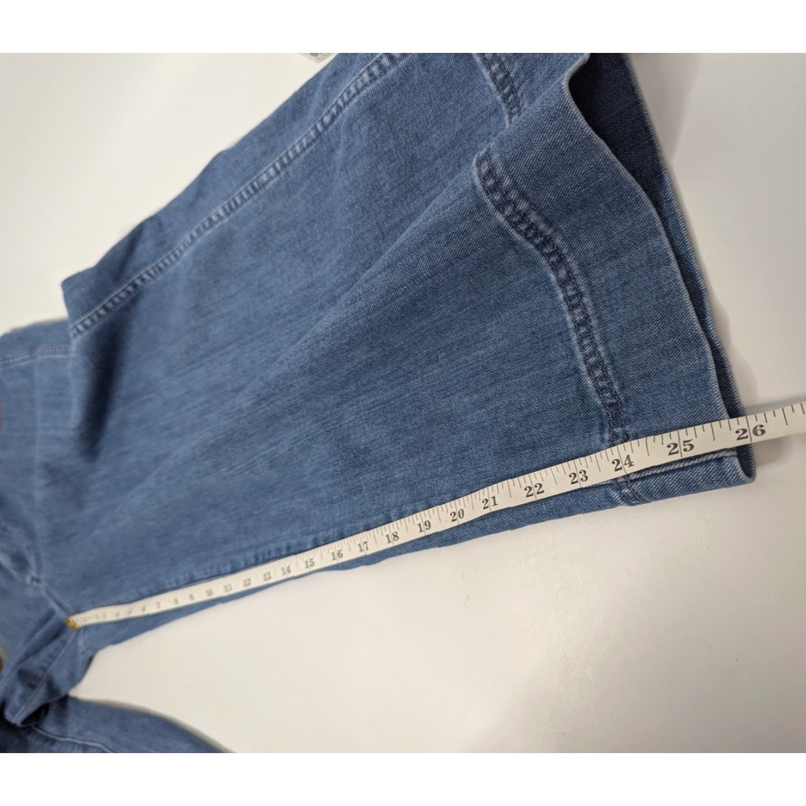Madewell Madewell Jeans Emmett Rainbow Stitched Edition Wide Leg Crop indigo Size 30 Size 30" / US 8 / IT 44 - 7 Thumbnail