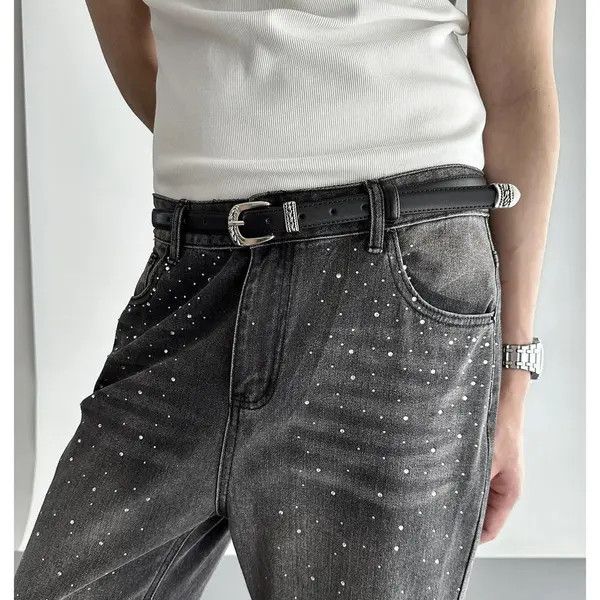 Jewelry Retro Metal Belt – Simple Silver, Versatile Fit Size ONE SIZE - 1 Thumbnail