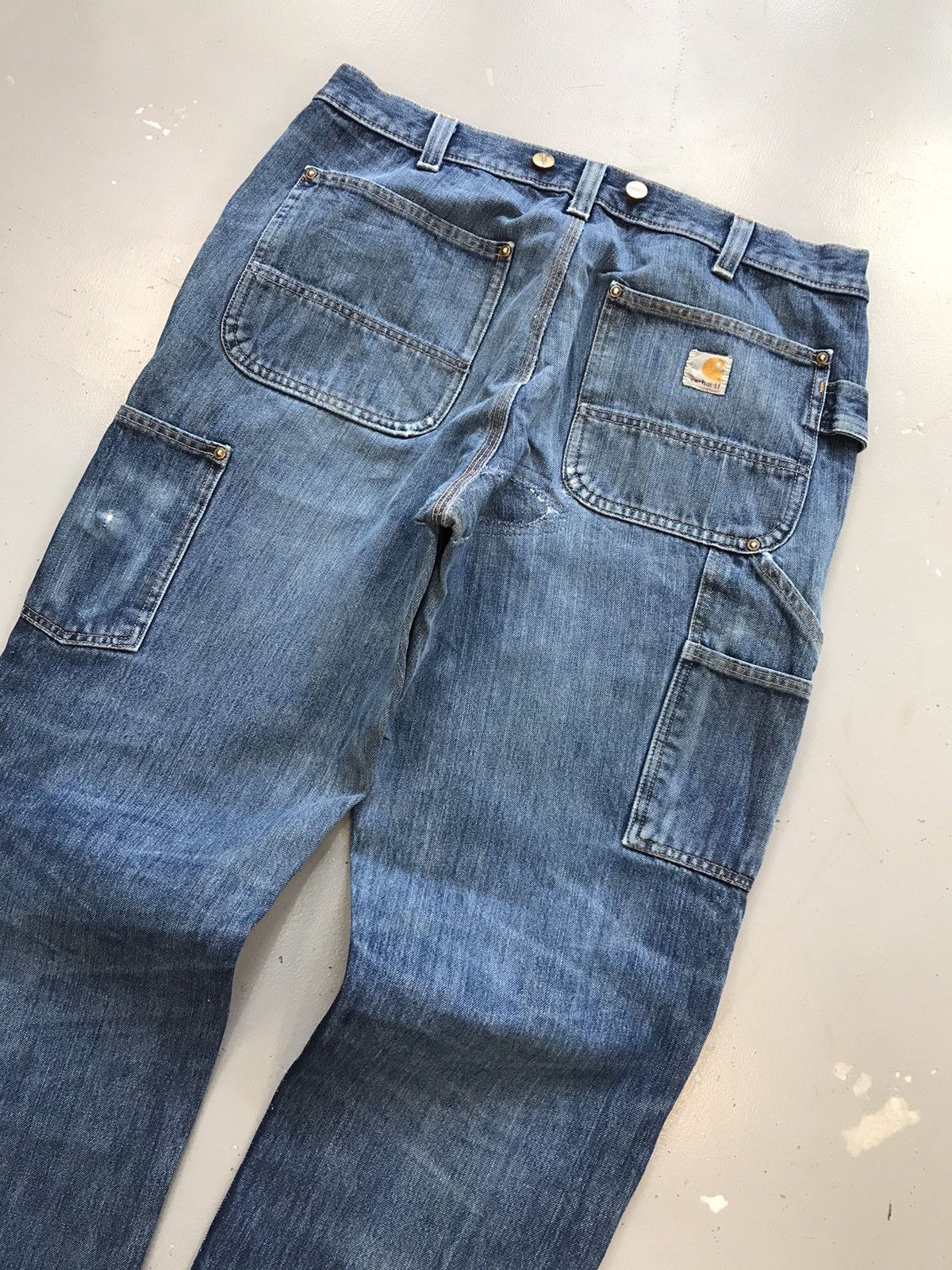Carhartt × Vintage Vintage Carhartt double knee denim Size US 34 / EU 50 - 14 Thumbnail