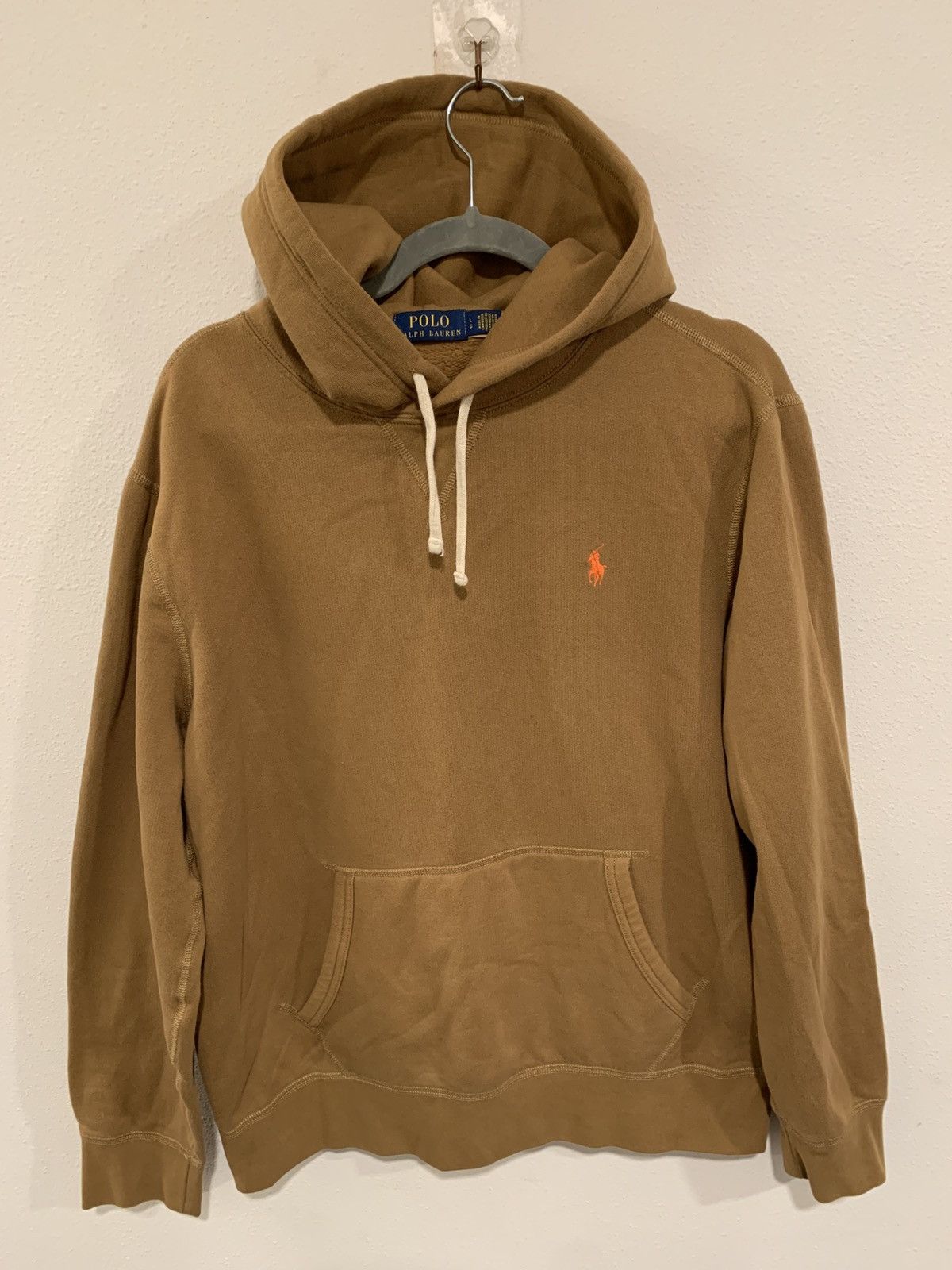 Polo Ralph Lauren Polo Ralph Lauren Men's Brown Hoodie Size US L / EU 52-54 / 3 - 1 Thumbnail