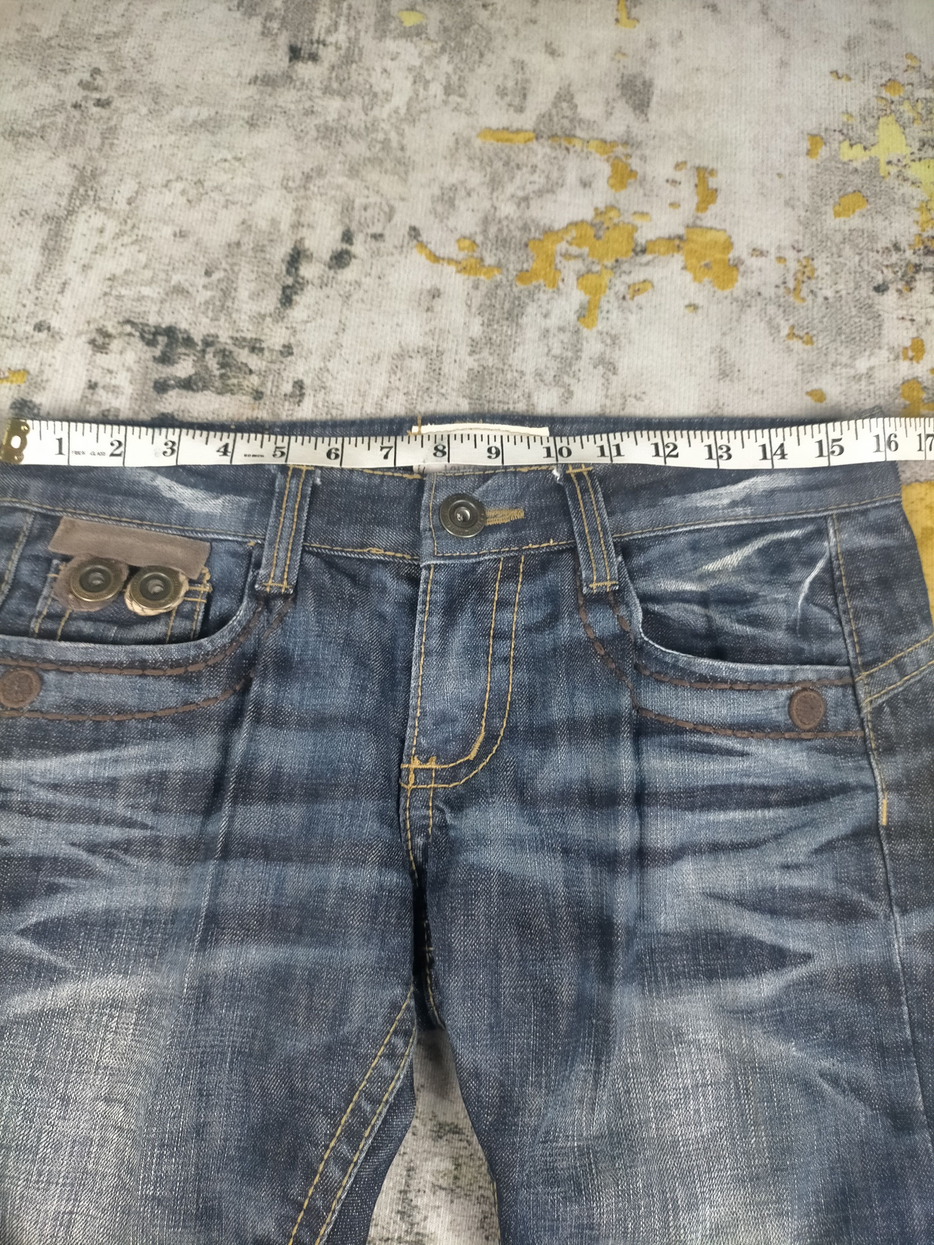 Tornado Mart Flare Lolita Jeans Washed By Concert Club Size US 30 / EU 46 - 8 Thumbnail