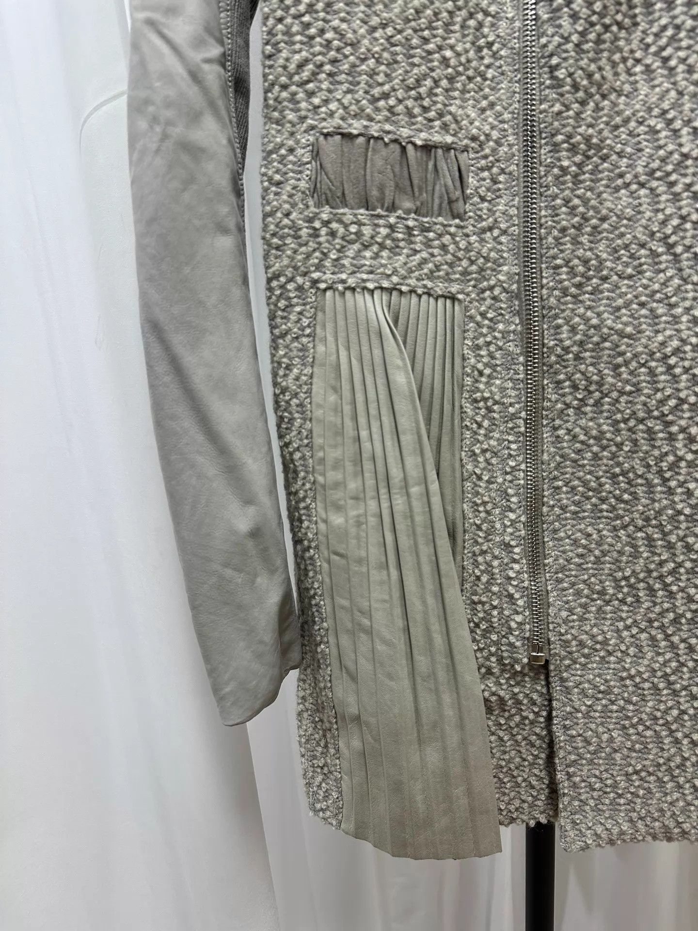 Rick Owens Rick Owens Cashmere & Lambskin Long Jacket 42 Size M / US 6-8 / IT 42-44 - 3 Thumbnail