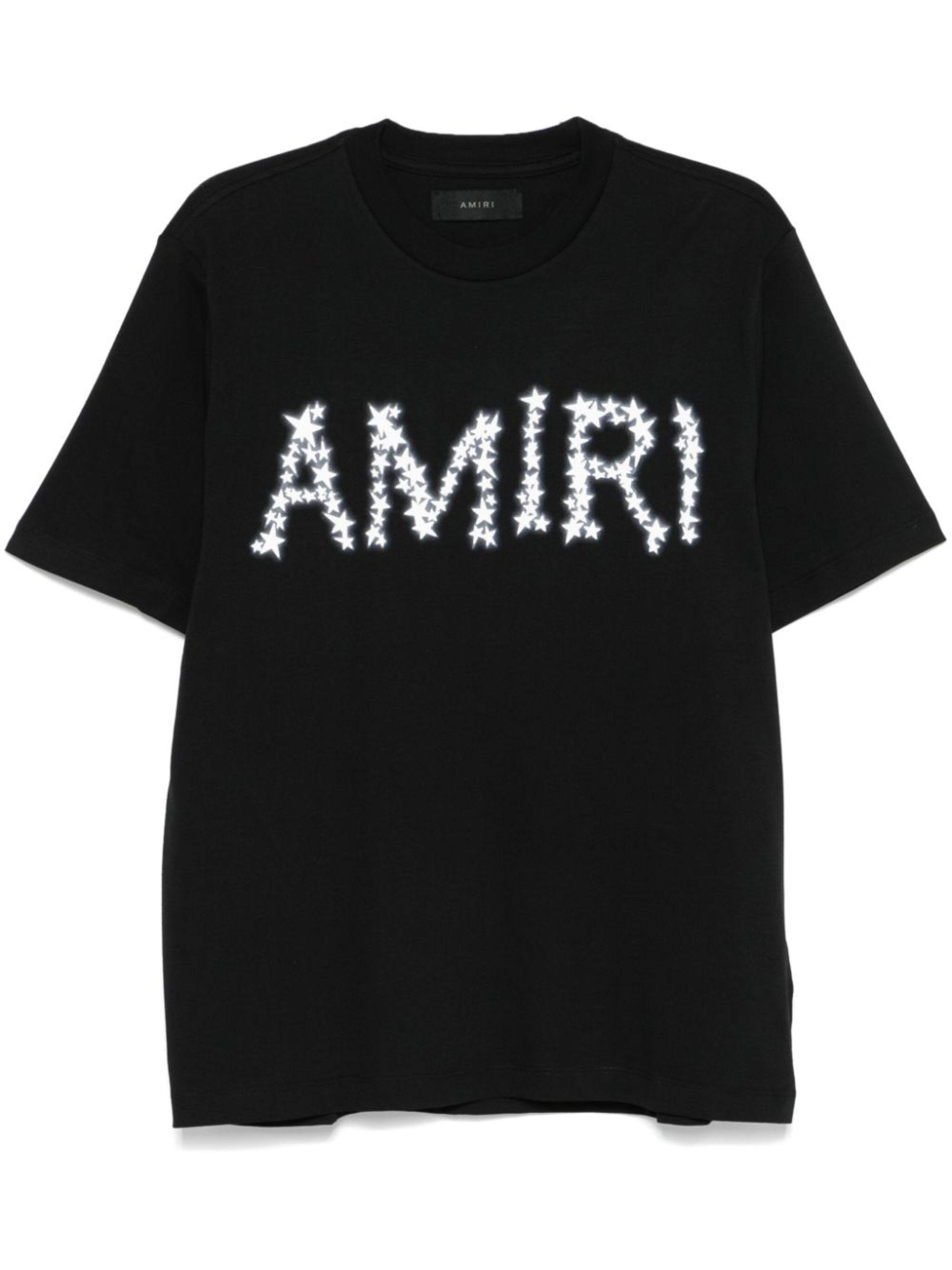 Amiri o1orln1125 Stars Logo T-Shirt in Black Size US L / EU 52-54 / 3 - 1 Thumbnail