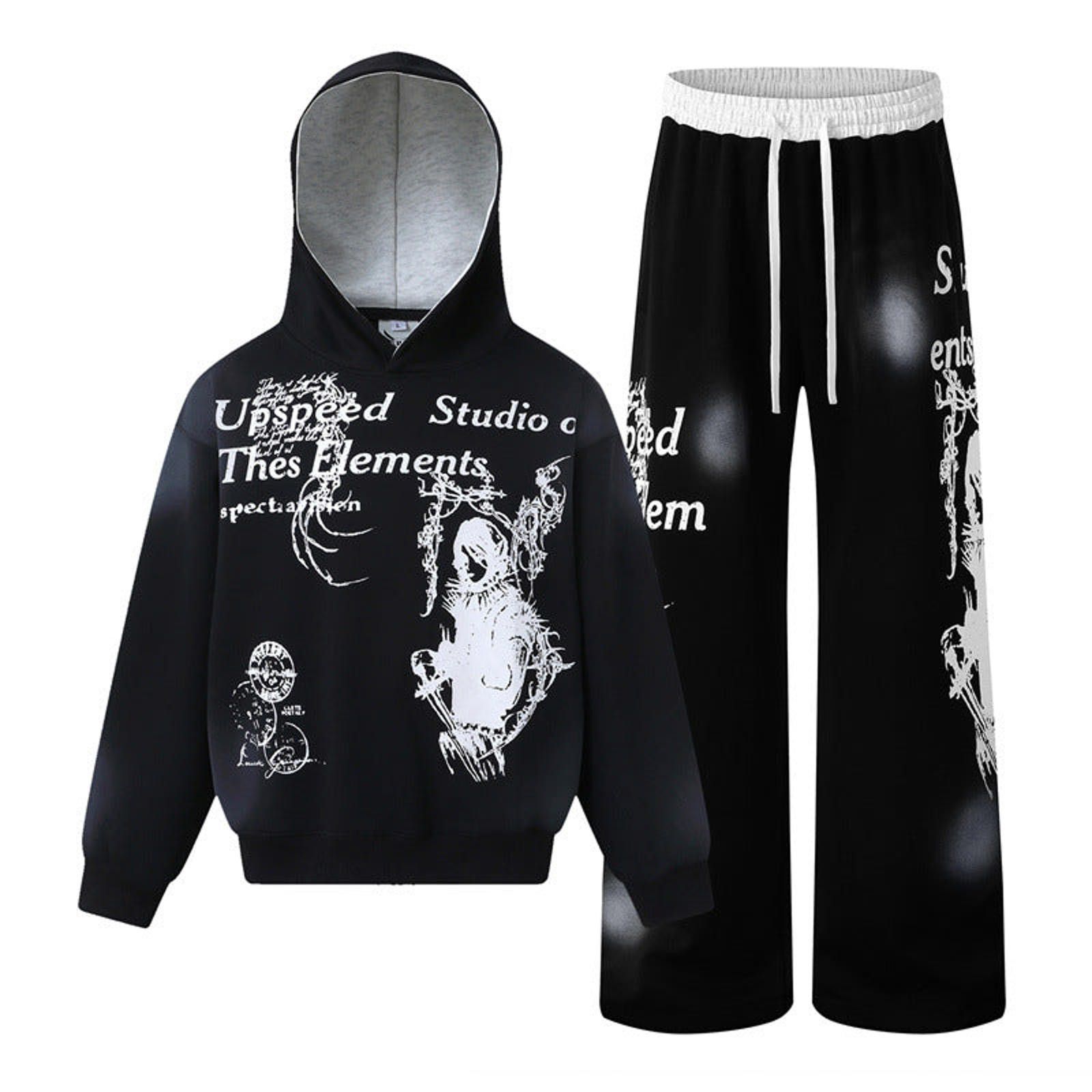 Other Graphic Hoodie and Wide Leg Sweatpants Set Size US M / EU 48-50 / 2 - 1 Thumbnail