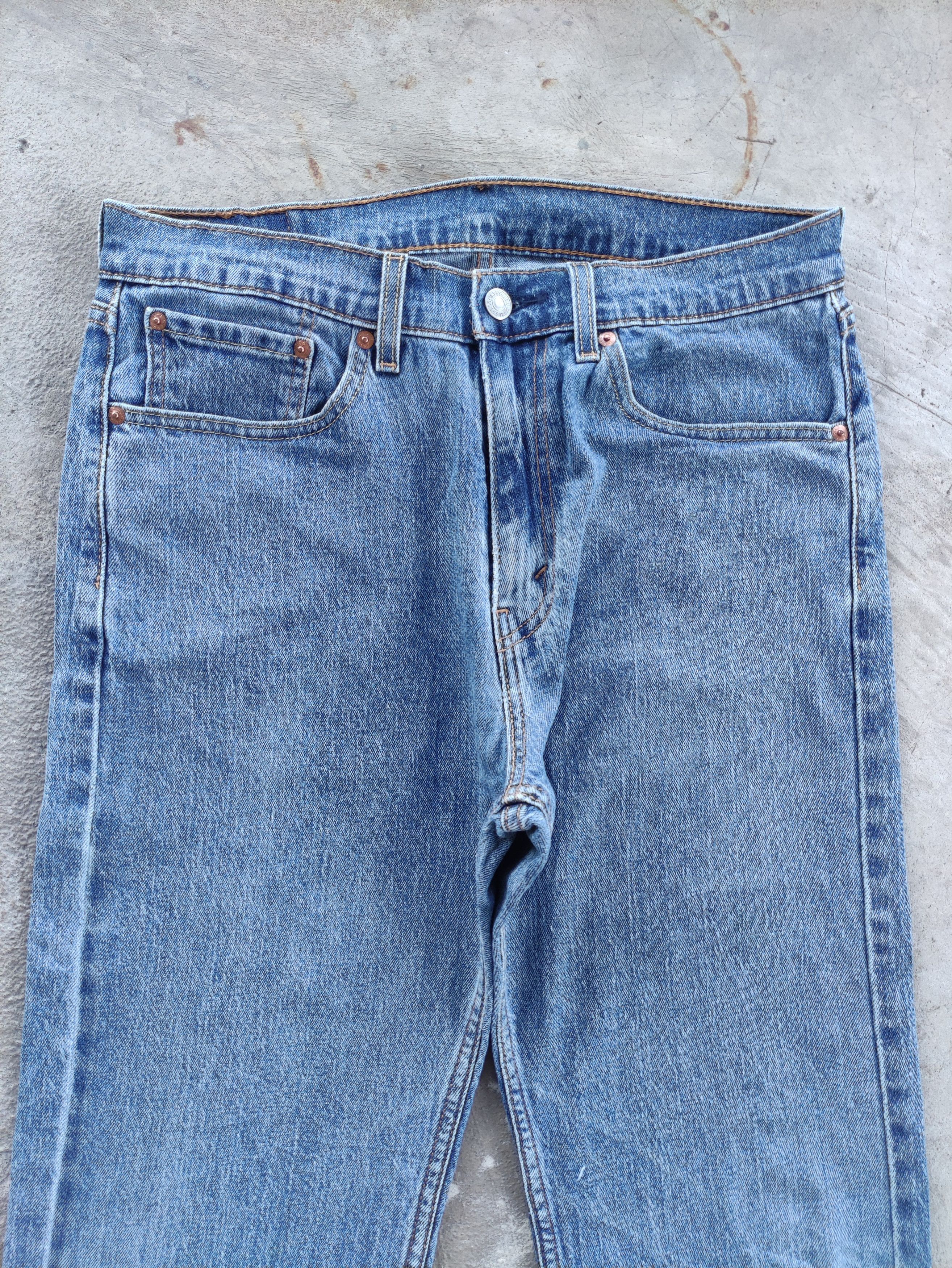 Levi's Vintage Levis Jean Distressed Faded Denim Size US 32 / EU 48 - 3 Thumbnail