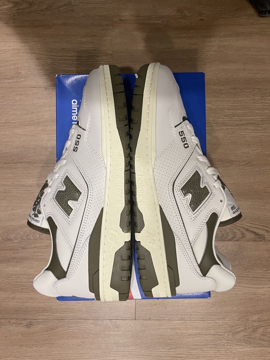 Aime Leon Dore × New Balance White Olive Aime Leon Dore X New Balance size 12 Size US 12 / EU 45 - 1 Thumbnail