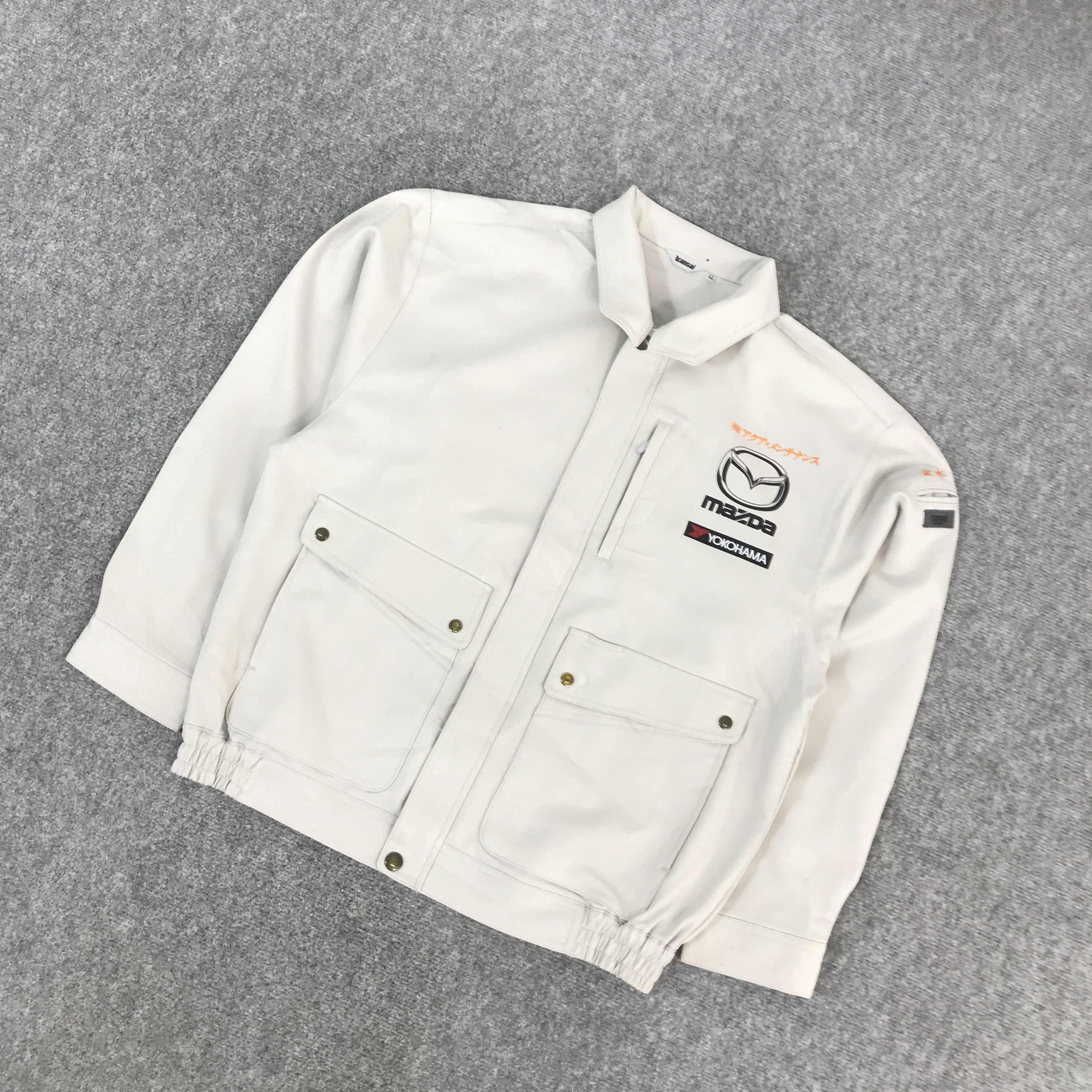Gear for Sports MAZDA x YOKOHAMA RACING JAPAN KANSAI UNIFORM JACKET Size US L / EU 52-54 / 3 - 5 Thumbnail