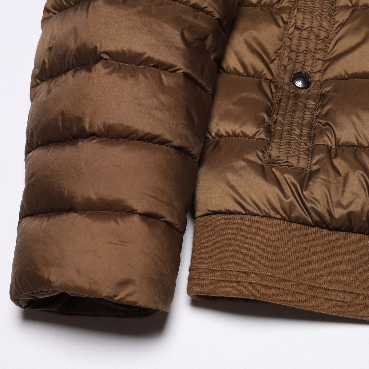 Belstaff Belstaff Nylon Down Puffer Jacket Bronze Brown Circuit Size US L / EU 52-54 / 3 - 5 Thumbnail