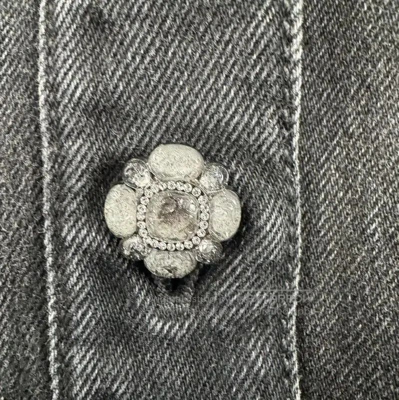 Chanel Chanel Black Cotton Women's Jacket . Size M / US 6-8 / IT 42-44 - 5 Thumbnail