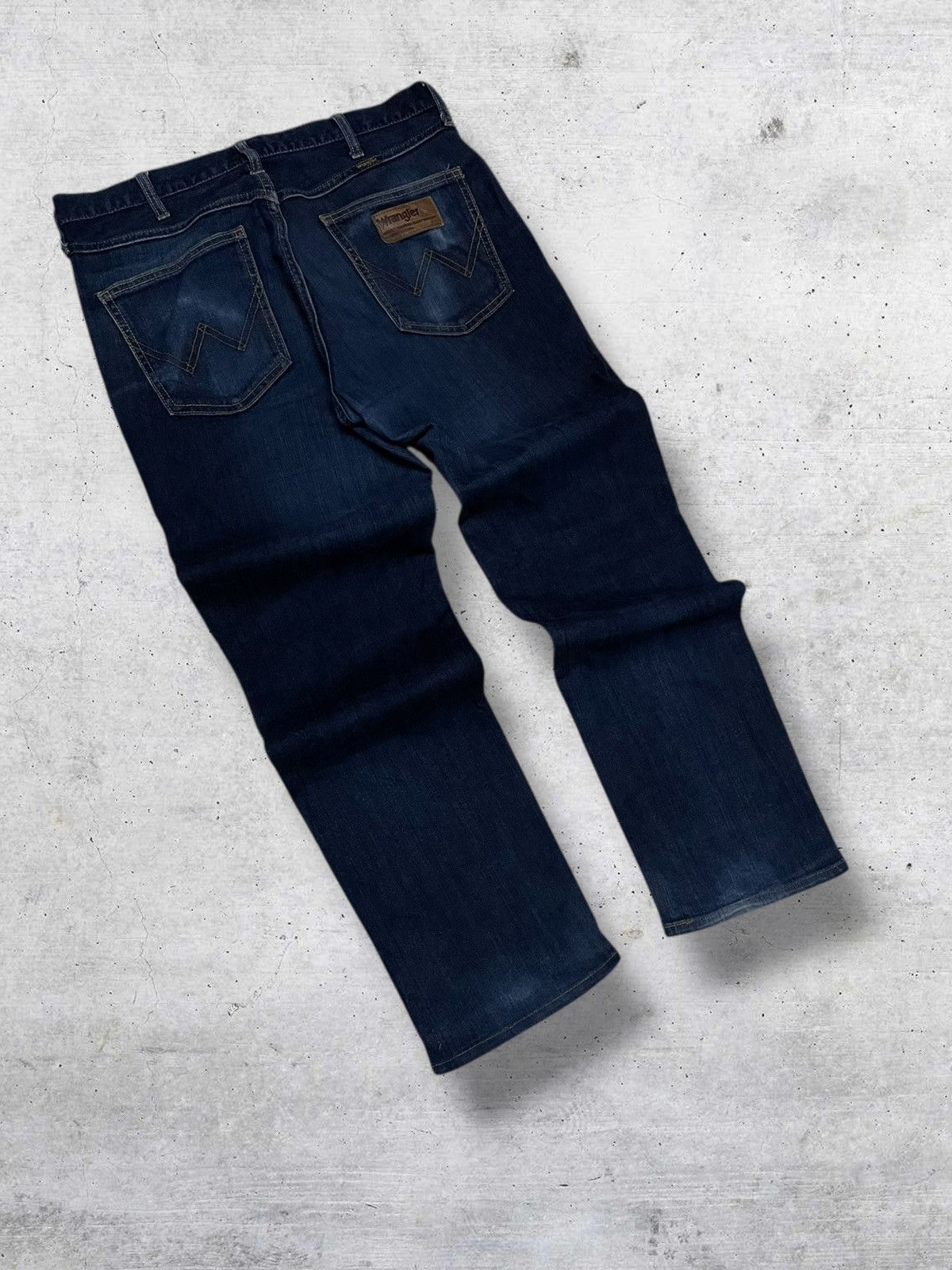 Wrangler VINTAGE WRANGLER USA DESIGNER 90S INDIGO REGULAR DENIM STYLE Size US 32 / EU 48 - 9 Thumbnail