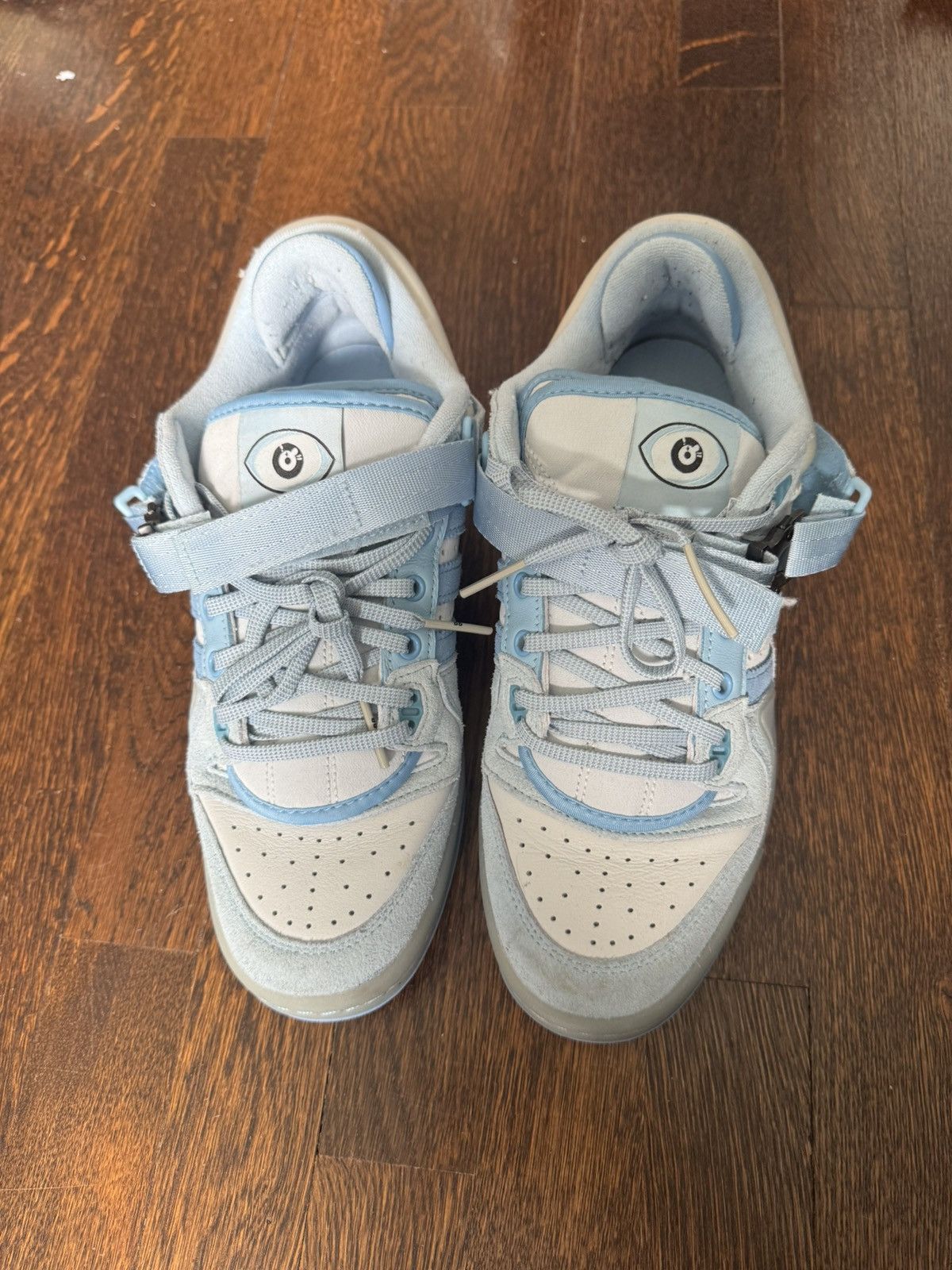Adidas Bad Bunny forum buckle low Blue Tint Size US 9 / EU 42 - 1 Thumbnail