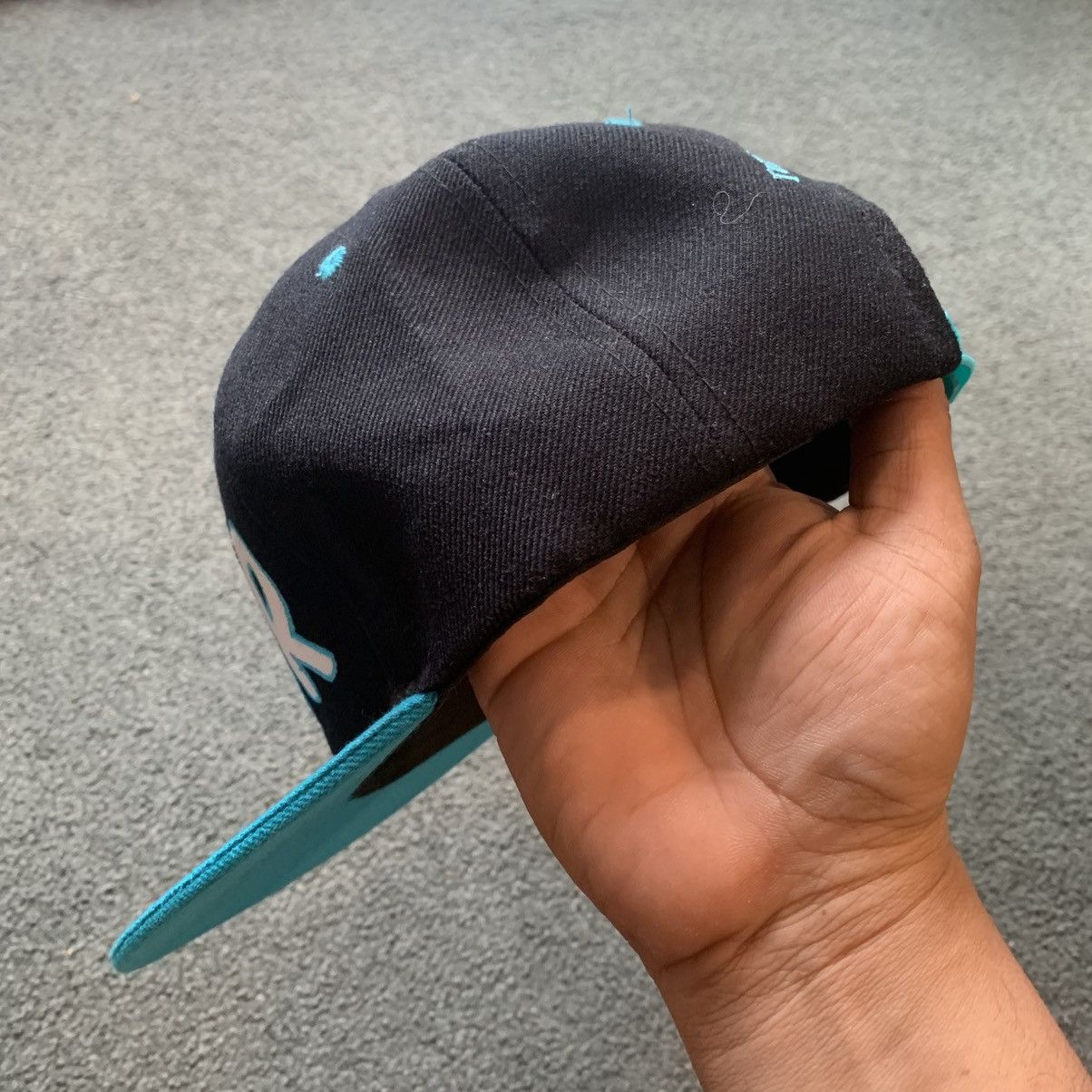 Rap Tees VINTAGE 2012 FLYNT FLOSSY X TURQUOISE JEEP RECORDS #KTJR CAP Size ONE SIZE - 3 Thumbnail