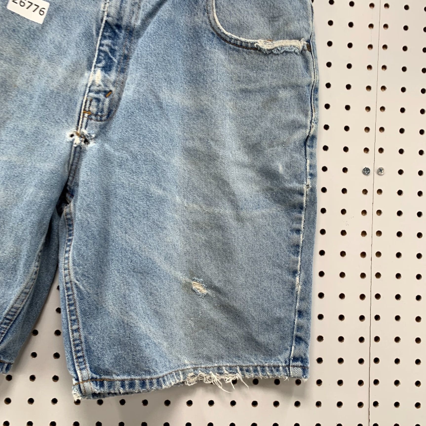 Denime VINTAGE Flying Jeanswear Denim Shorts 90s Mens 31x8.5 Blue Bermuda Jeanswear FlyinG Jeanswear 90s Mens Size 31 Men Regular 90s Vintage Clothing Size US 31 - 3 Thumbnail