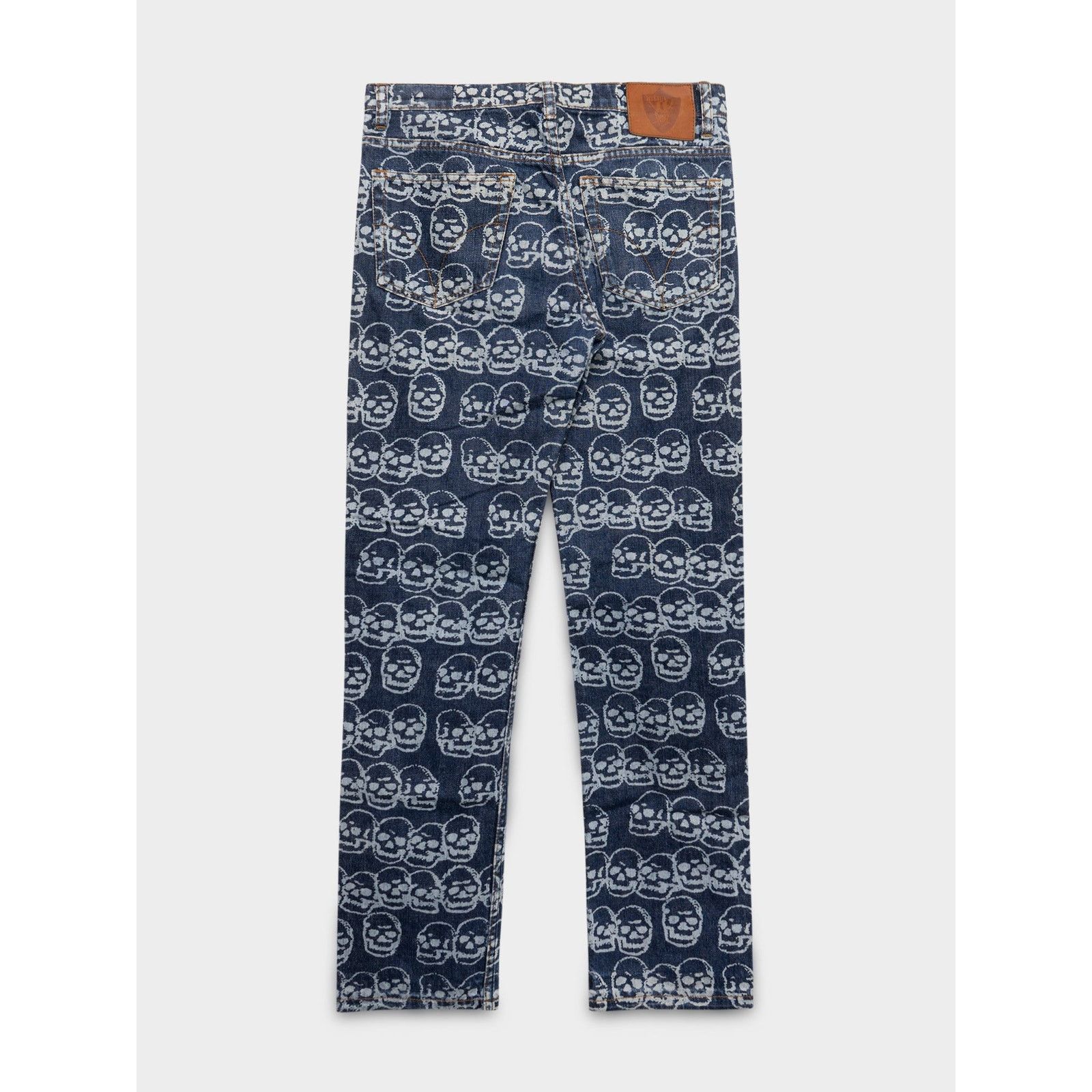 Hysteric Glamour Blue Skull Print Jeans Size US 30 / EU 46 - 3 Thumbnail