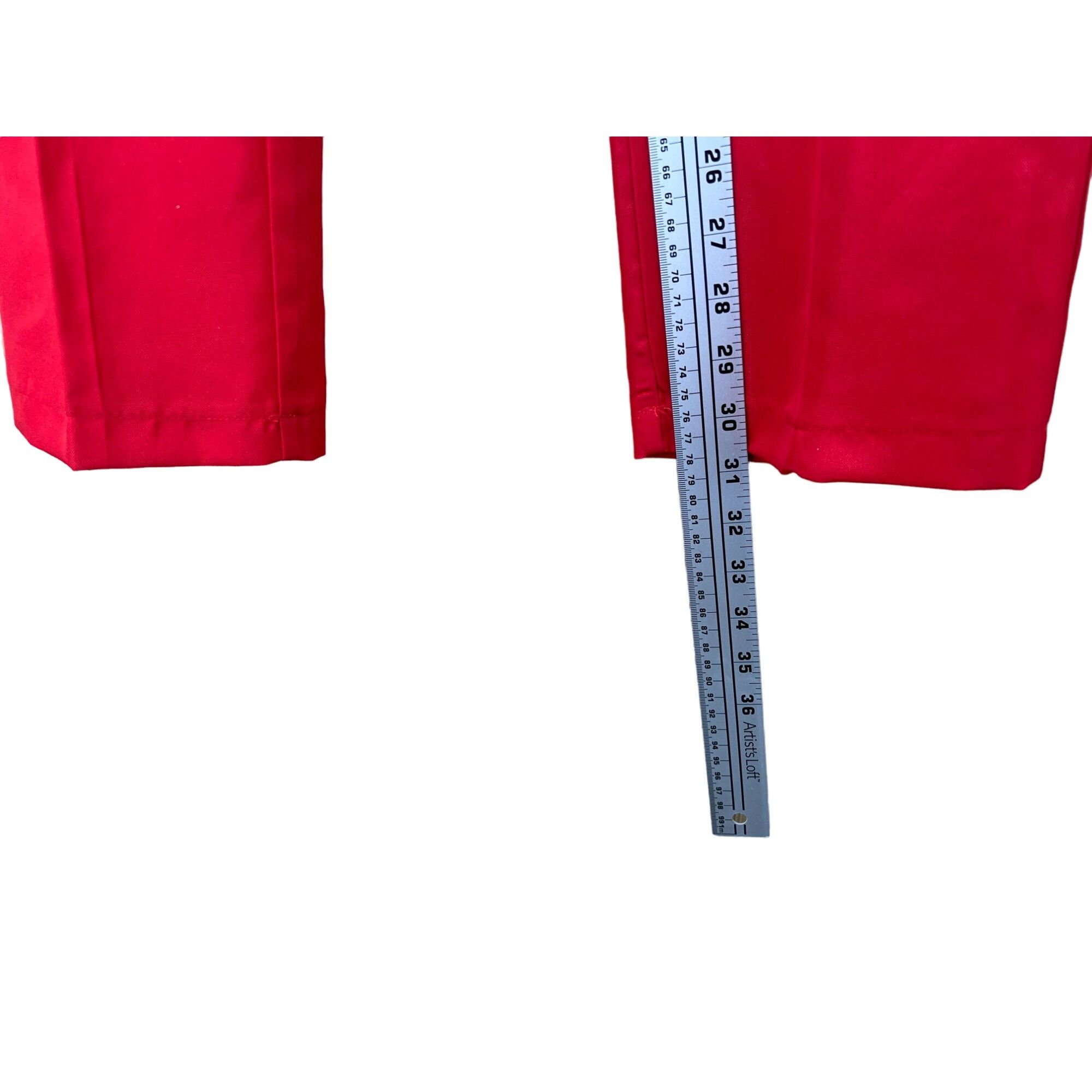 Other Suitmeister - Men's Costume Pants - Slim Fit Suit - Red - Si Size US 34 / EU 50 - 7 Thumbnail