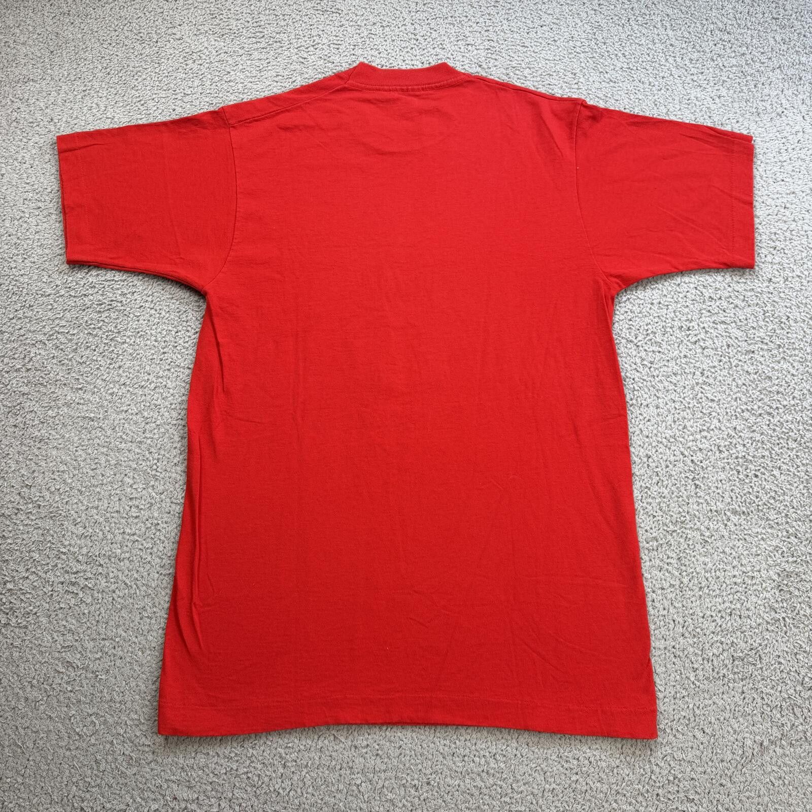 Fruit Of The Loom Vintage 90s Thanksgiving Novelty T Shirt Funny Turkey Granma Size US M / EU 48-50 / 2 - 2 Thumbnail