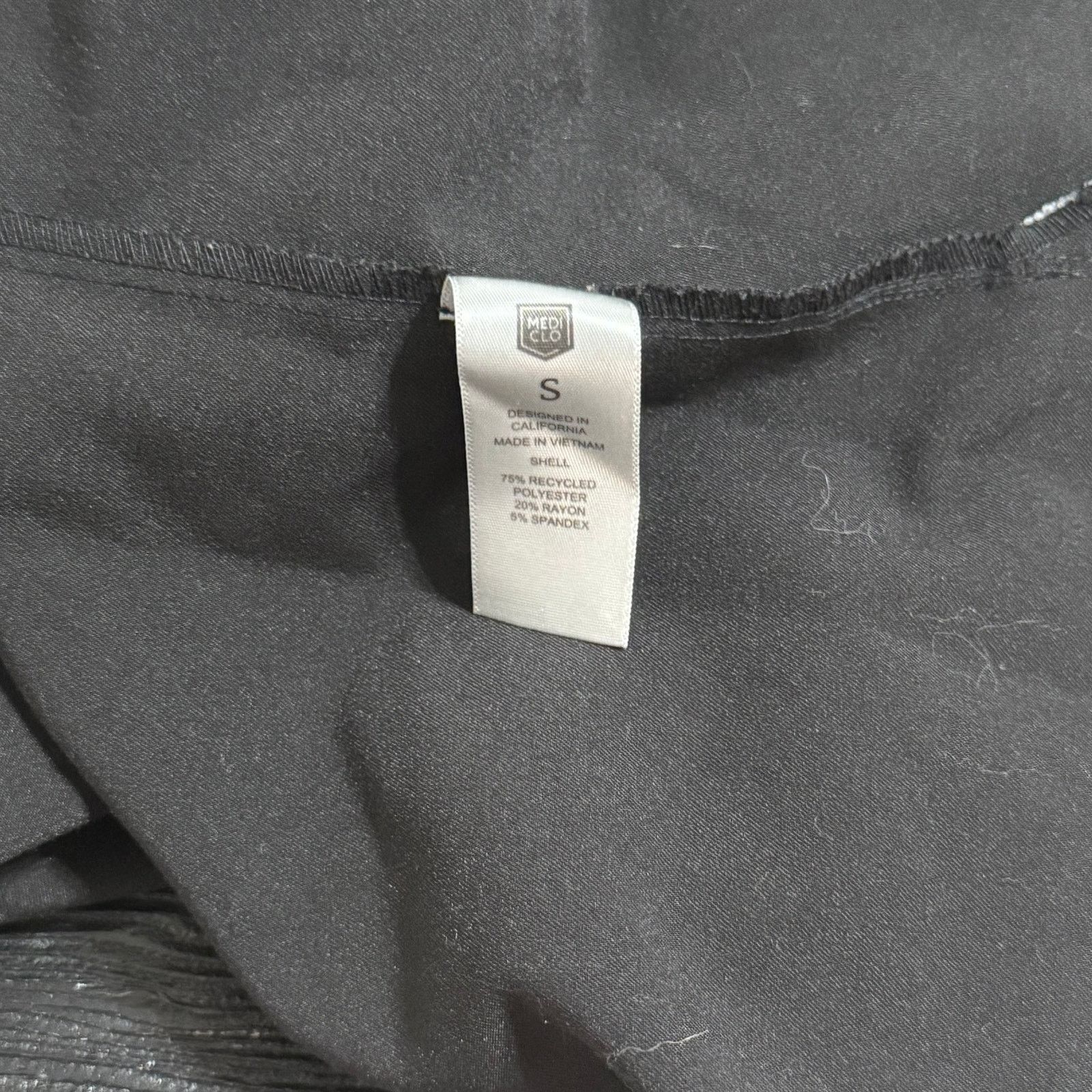 Other MediClo Black Recycled Scrub Top | Sz S Size S / US 4 / IT 40 - 7 Thumbnail