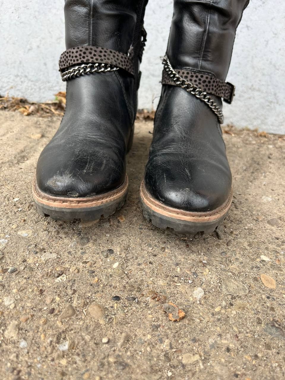 If Six Was Nine × Japanese Brand × Vintage Vintage As 98 Guidi style Leather Faded Biker High Boots Size US 6 / IT 36 - 3 Thumbnail