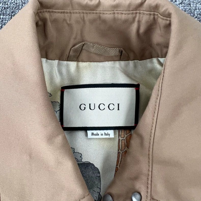 Gucci Gucci Size 38 Cat's head embroidery windbreaker jacket siz Size US XS / EU 42 / 0 - 5 Thumbnail