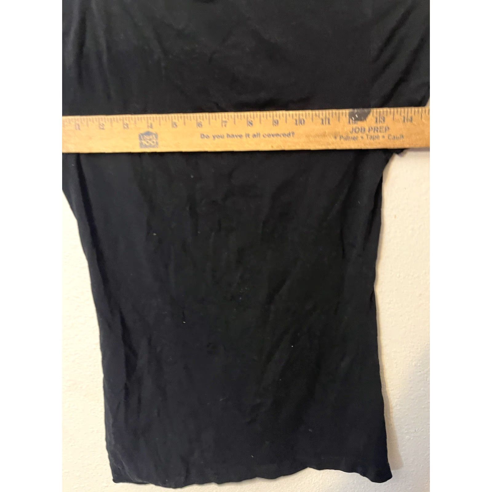 H&M H&M Basics Top Women XS Black Solid Cotton Blend Short Sleeve T-Shirt Size XS / US 0-2 / IT 36-38 - 5 Thumbnail