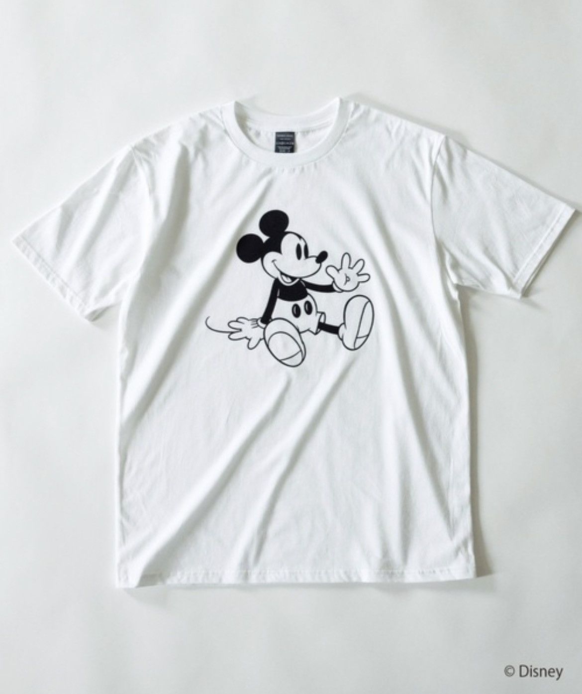 image of Number N Ine Number Nine Micky Muse Tee Size 2 in White, Men's