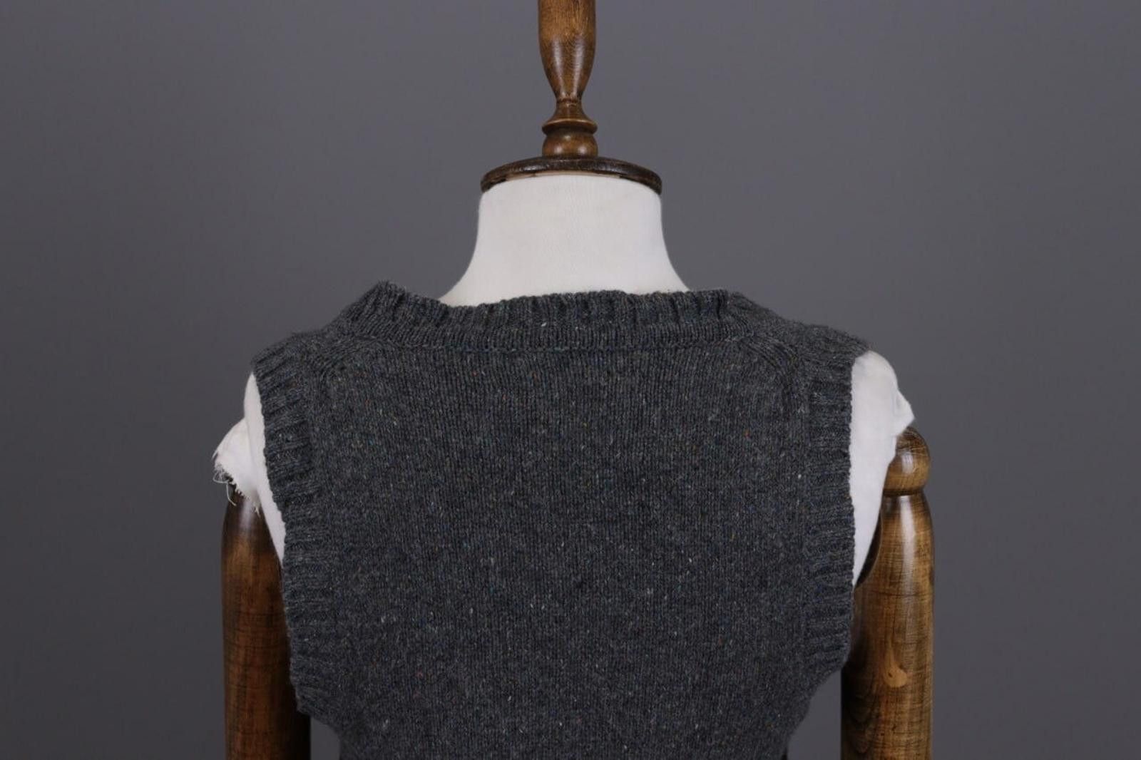 Margaret Howell Margaret Howell MHL Japan Gray Knitted Wool Vest Size 2 / S Size XS / US 0-2 / IT 36-38 - 8 Thumbnail