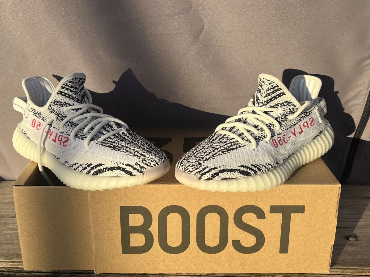 Kanye West Yeezy Sply 350 V2 Zebra 2023 Size US 9 / EU 42 - 13 Thumbnail
