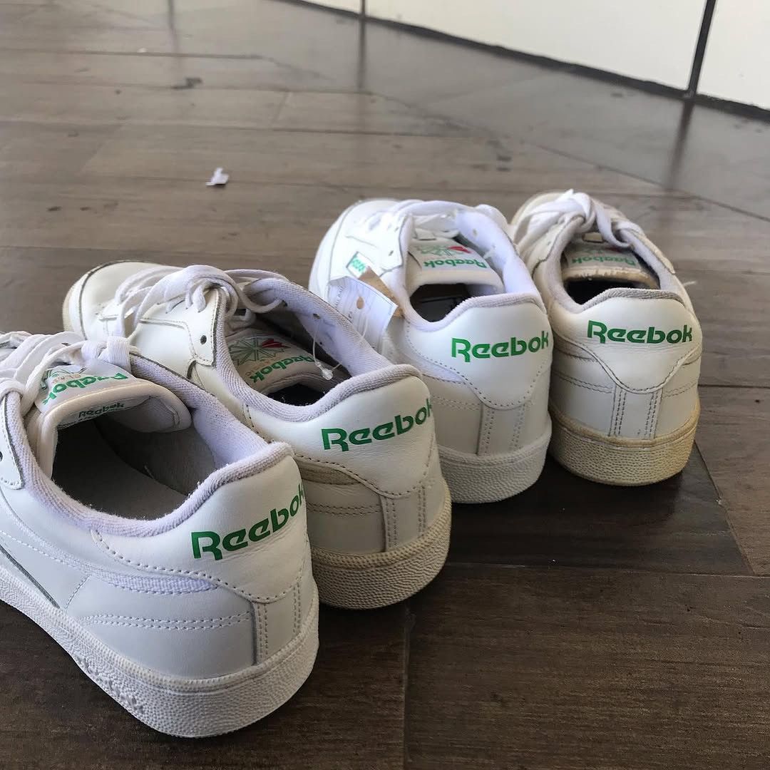 Hysteric Glamour × Reebok Reebok C85 TV Reebok Club C 85 TV Intense Vintage 80s Size US 7.5 / EU 40-41 - 6 Thumbnail