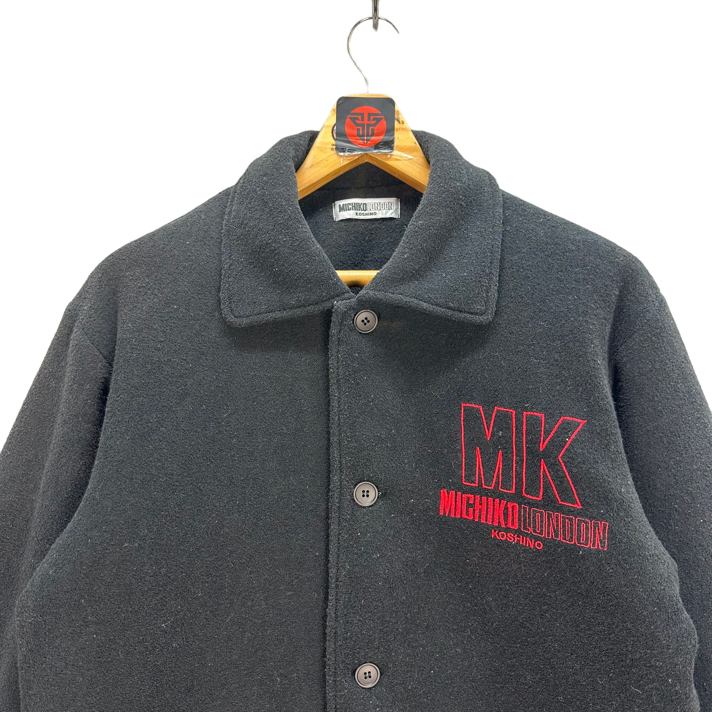 エディ MICHIKO KOSHINO LONDON FLEECE JACKET #7435-146
