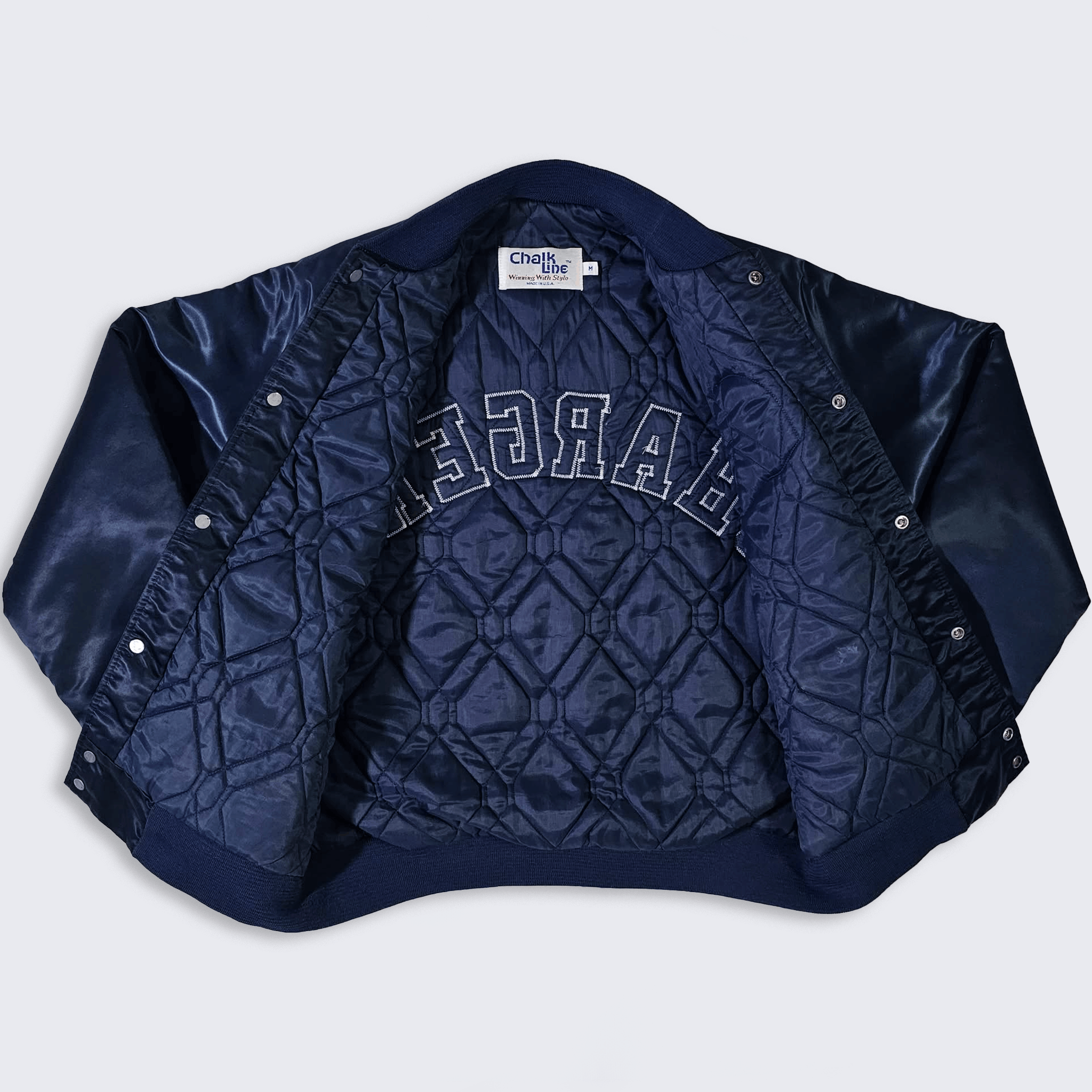 NFL San Diego Chargers Vintage 80s Chalk Line Bomber Jacket Size US M / EU 48-50 / 2 - 3 Thumbnail
