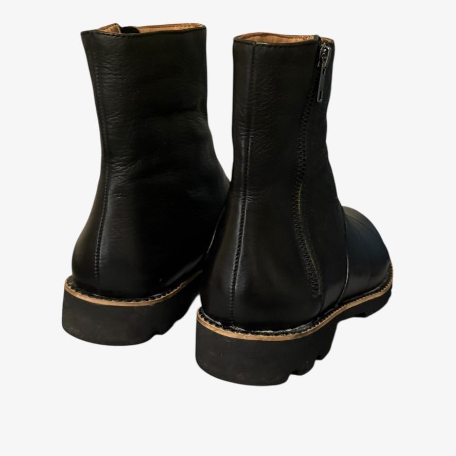 Other L'Amour Des Pieds Chelsea Boots 6.5 Black Leather Joose Ankl Size US 6.5 / IT 36.5 - 4 Thumbnail