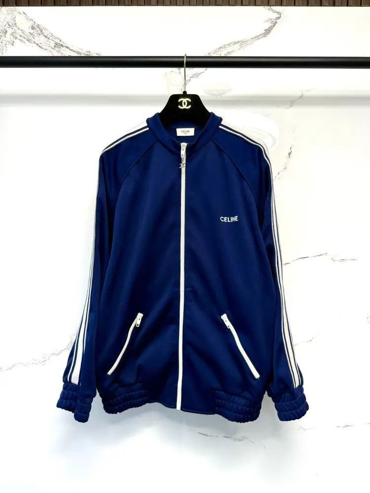 Celine Celine 23SS Logo Stitches Sports Jacket Size US S / EU 44-46 / 1 - 1 Thumbnail