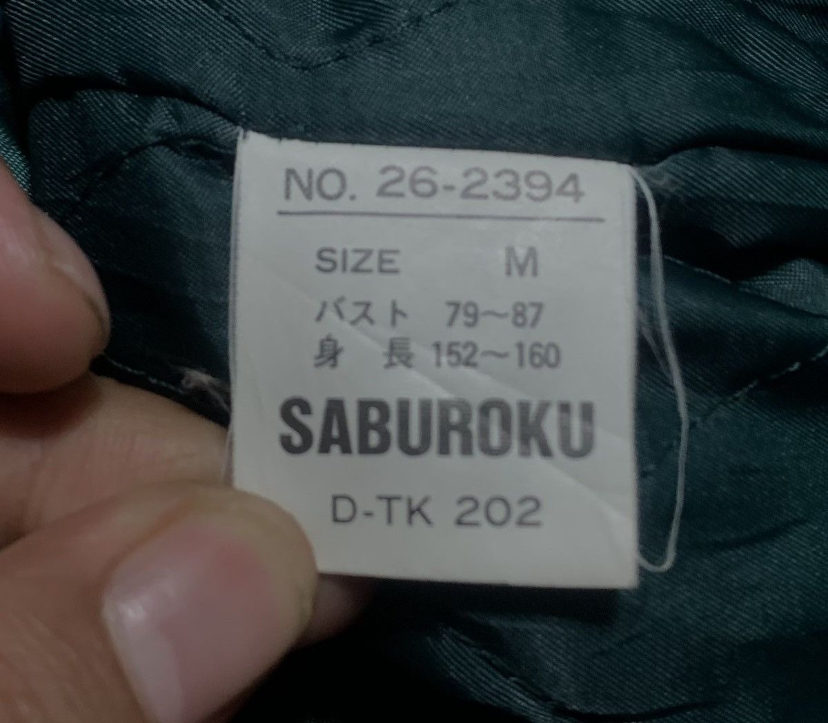 Japanese Brand Vintage 90s Saburoku Wool Varsity Jacket Size US M / EU 48-50 / 2 - 7 Thumbnail